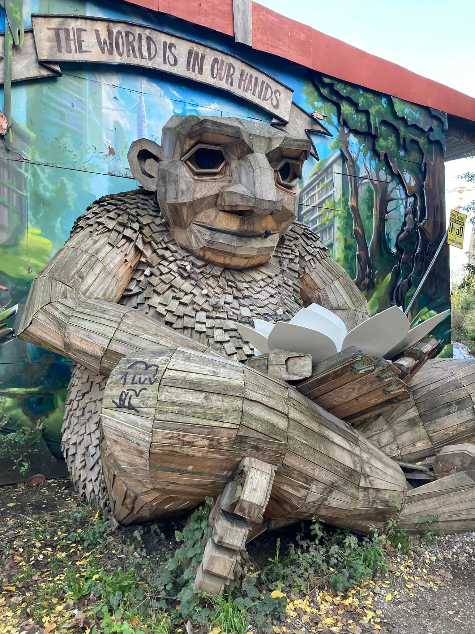 Troll statue park Copenhagen — Two for the Row'd