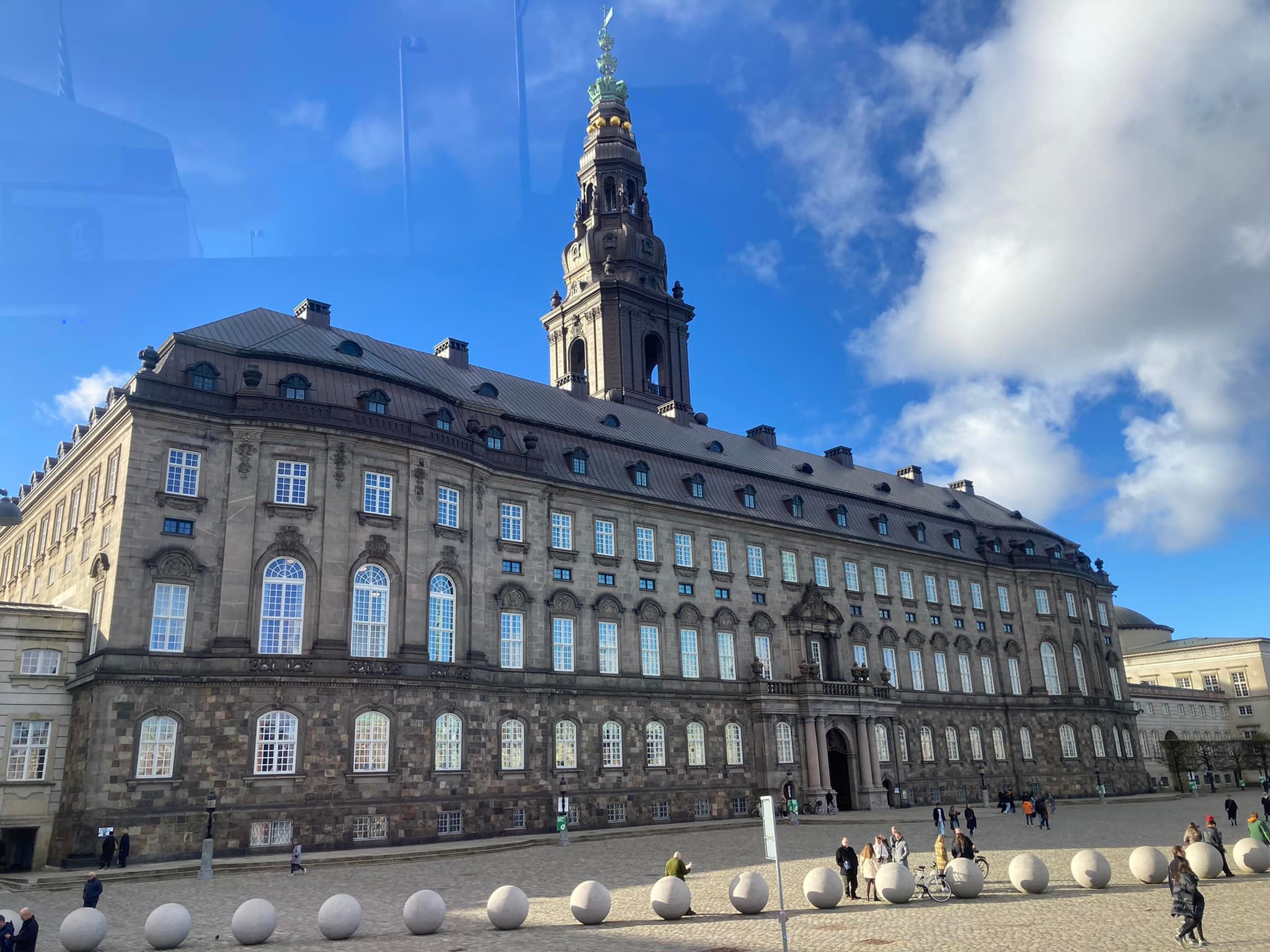 Amalienborg Palace square Copenhagen — Two for the Row'd
