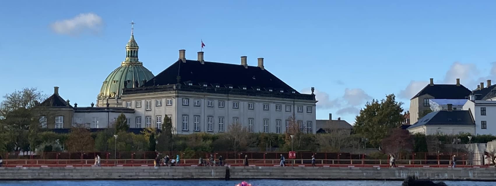 Copenhagen castle wide view — Two for the Row'd