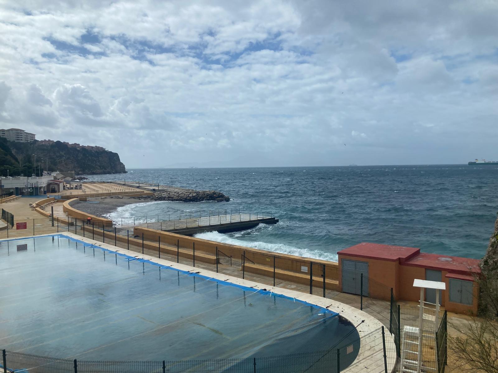 Gibraltar coast — Two for the Row'd