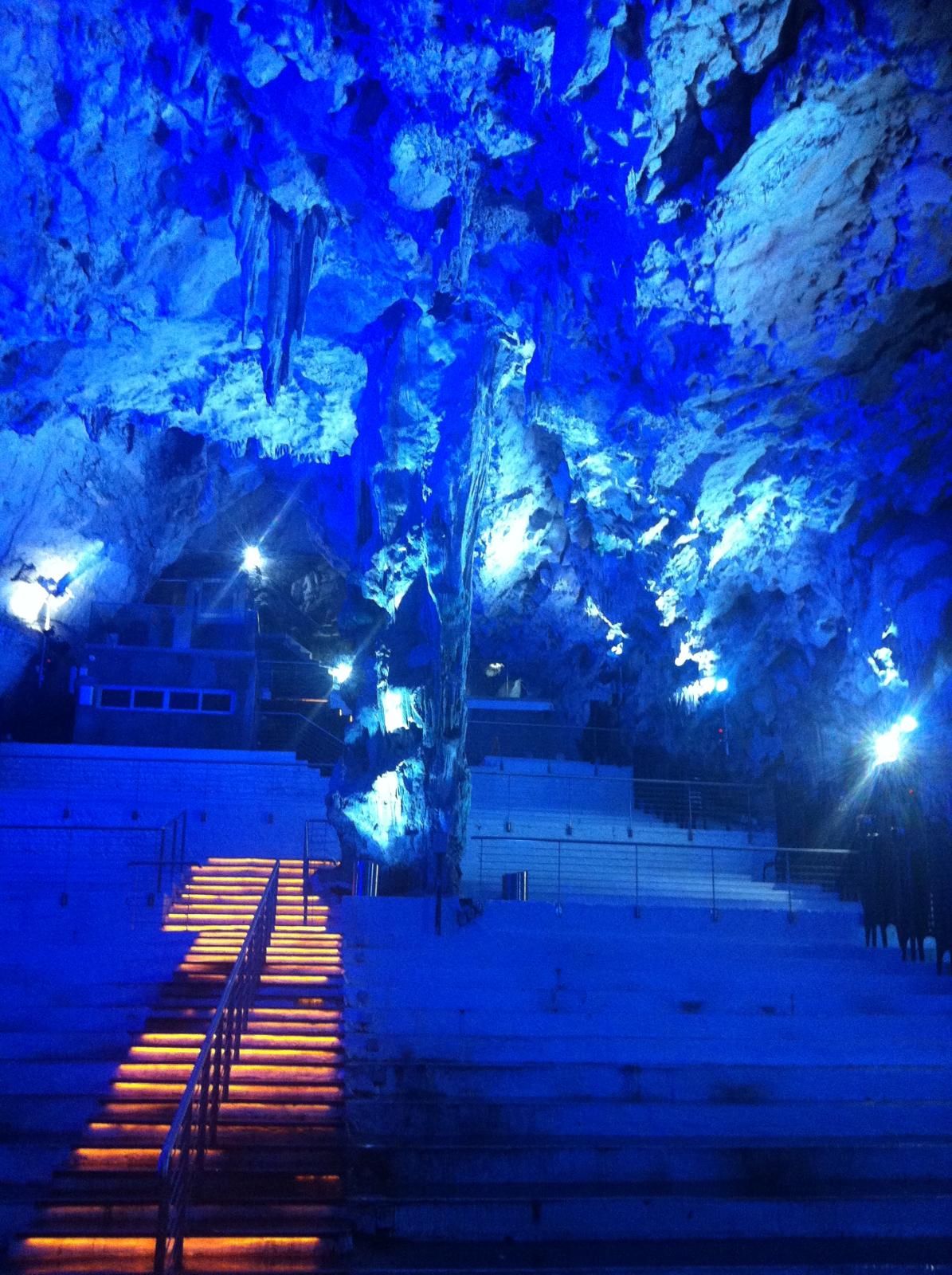 St Michael's Cave Gibraltar — Two for the Row'd