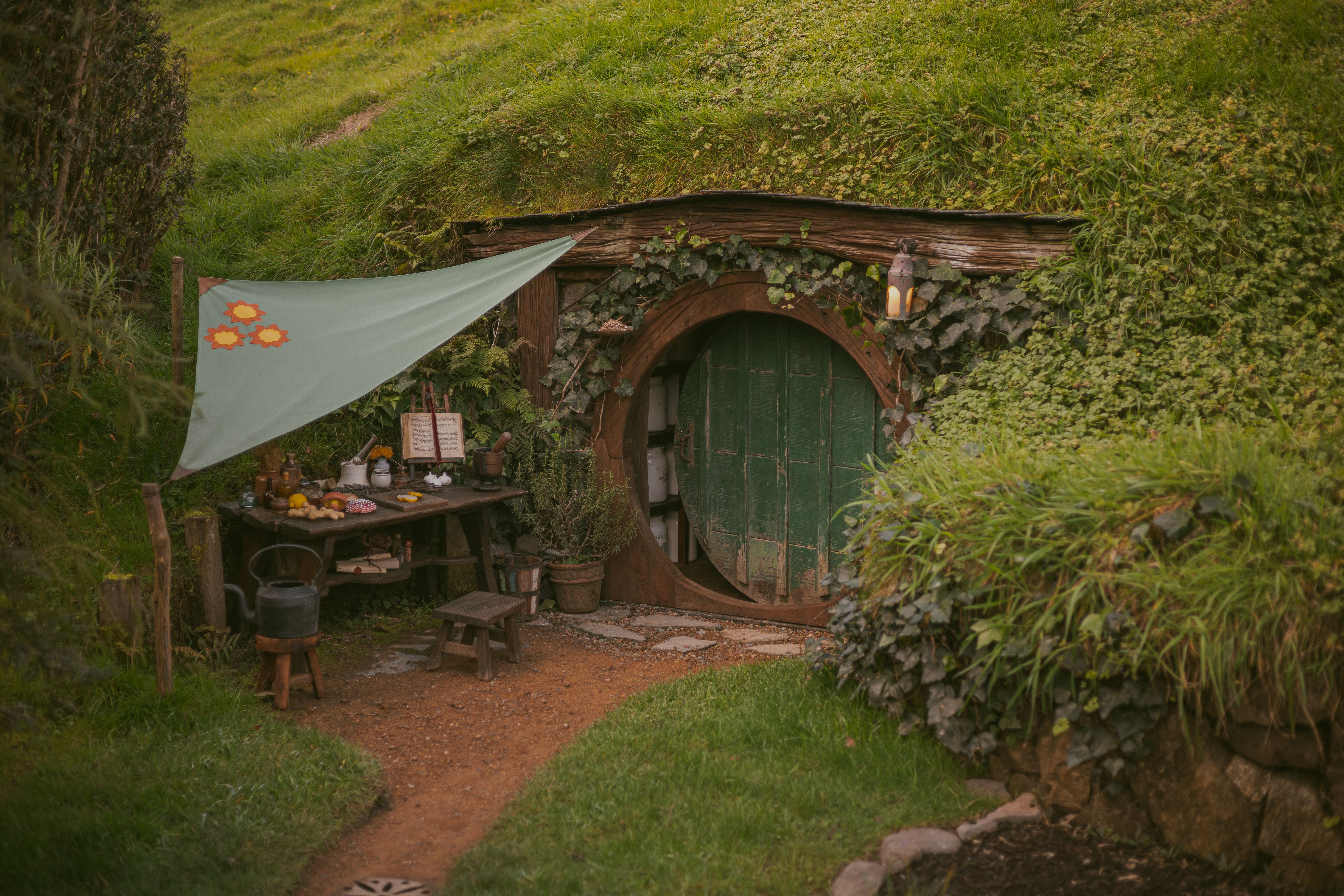 Hobbiton Movie Set, New Zealand — Two for the Row'd