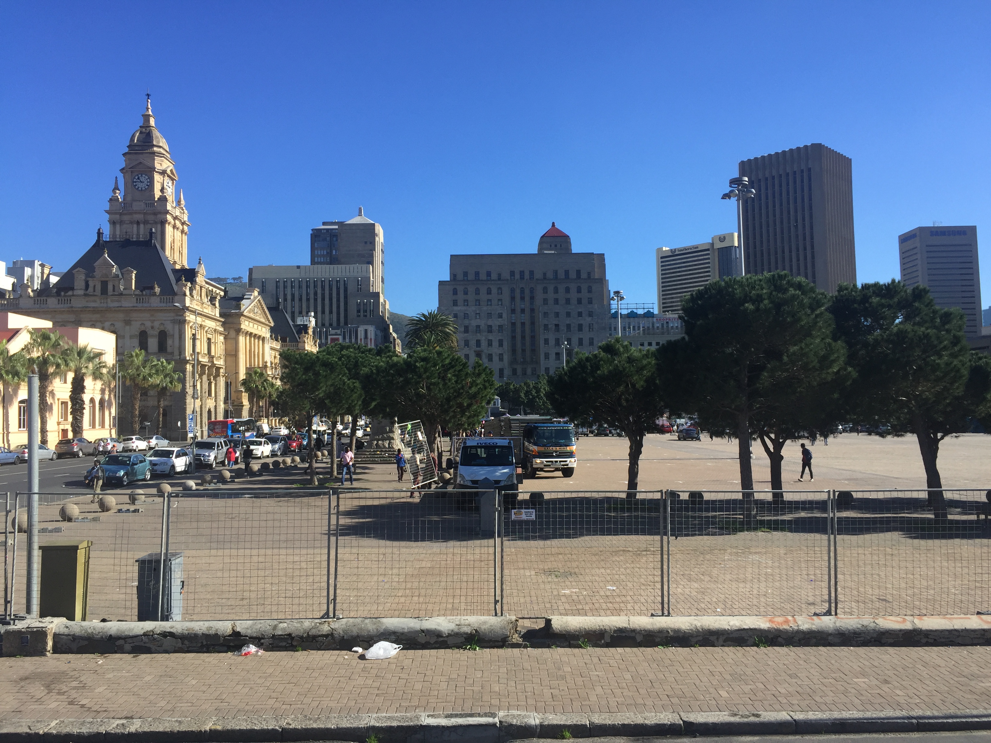 Cape Town city centre and Grand Parade area