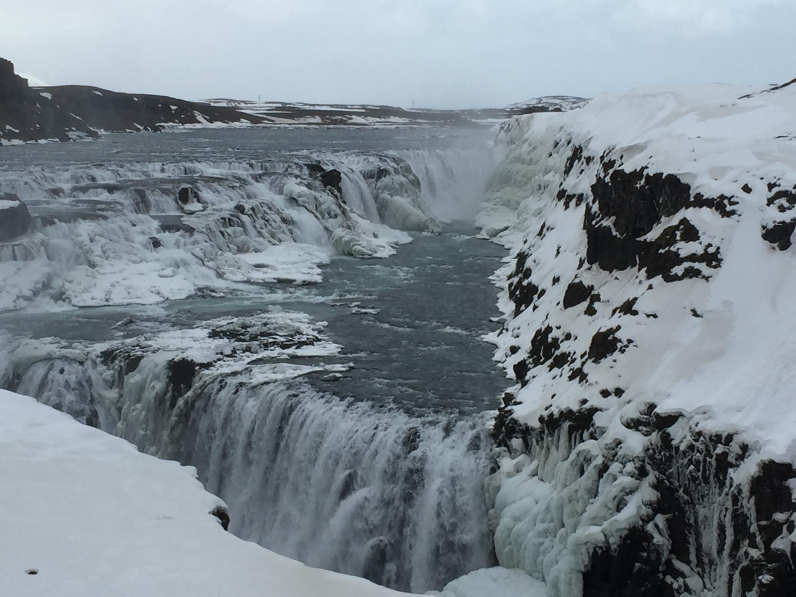 Gullfoss waterfall Iceland — Two for the Row'd