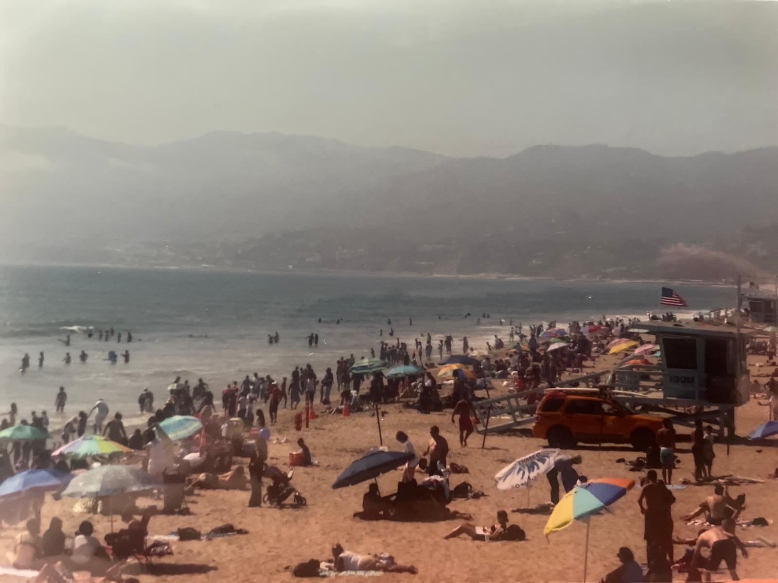 Santa Monica beach Los Angeles — Two for the Row'd