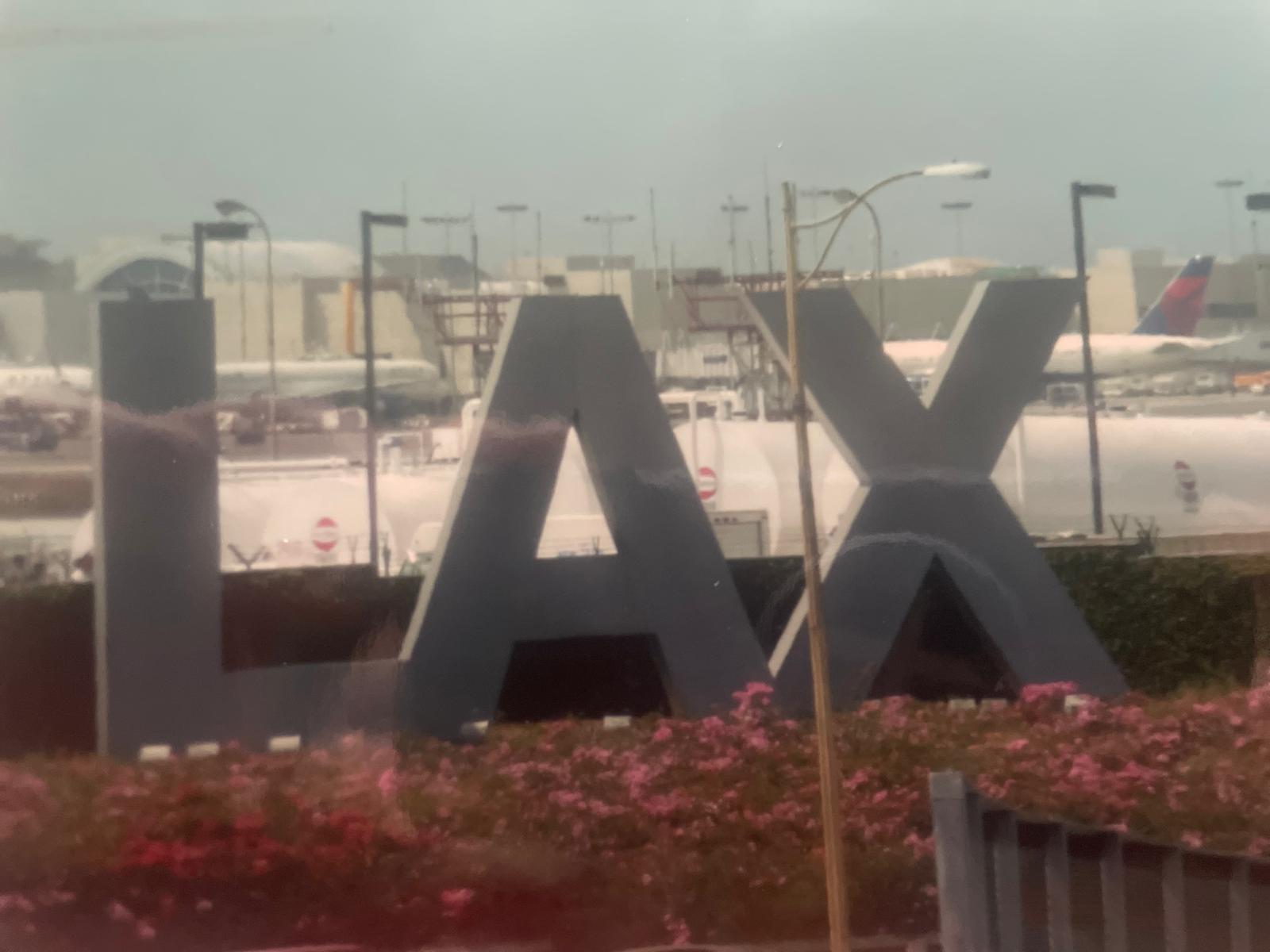 LAX airport Los Angeles — Two for the Row'd