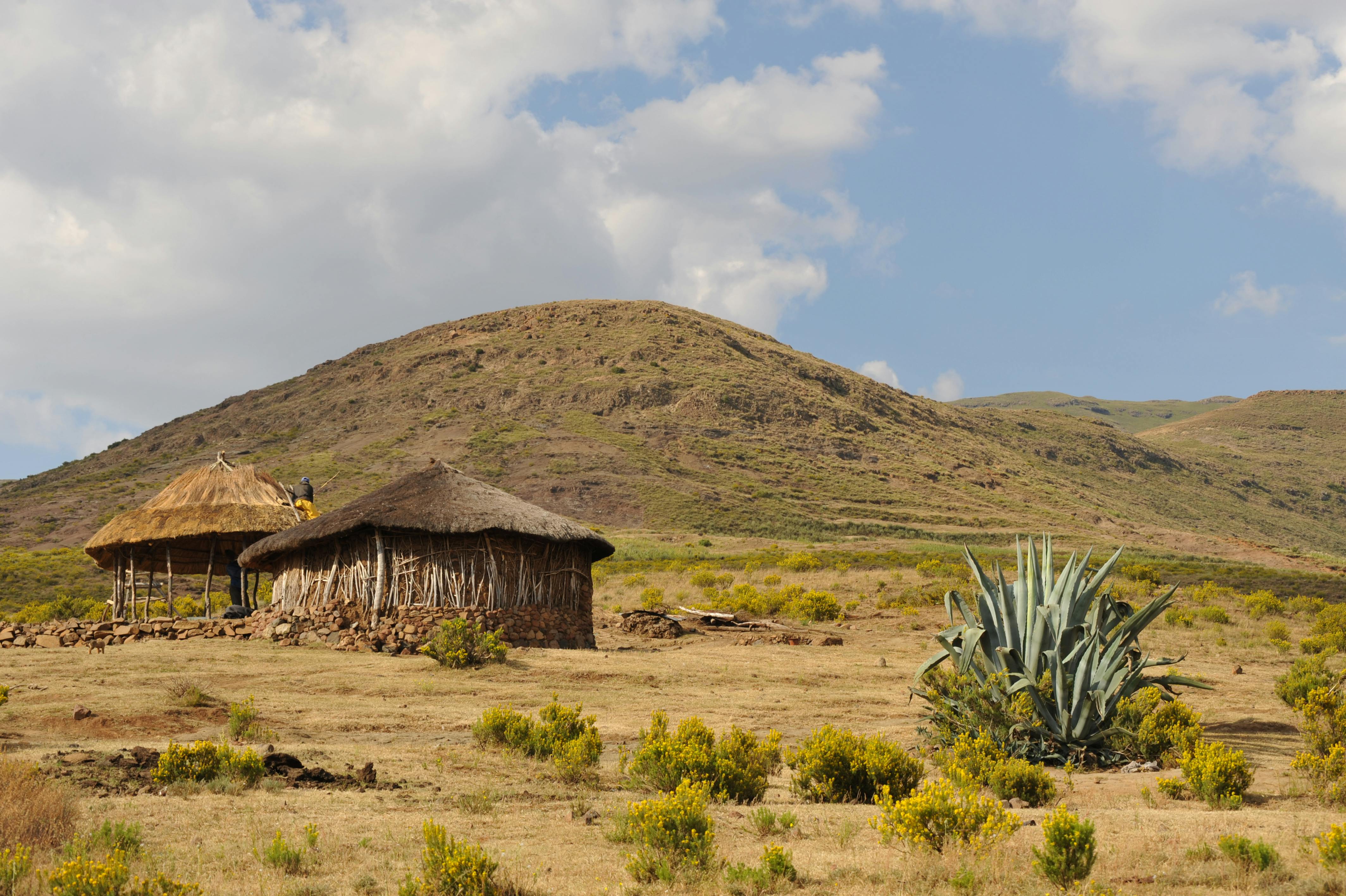 Lesotho mountains — Two for the Row'd