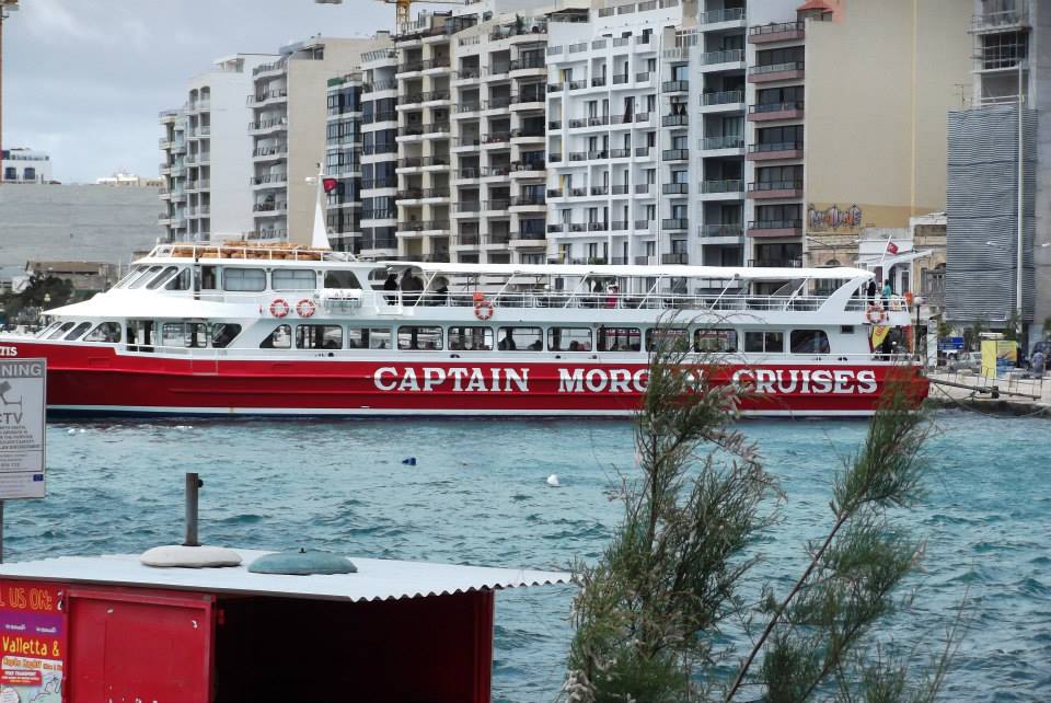 Malta ferry harbour — Two for the Row'd
