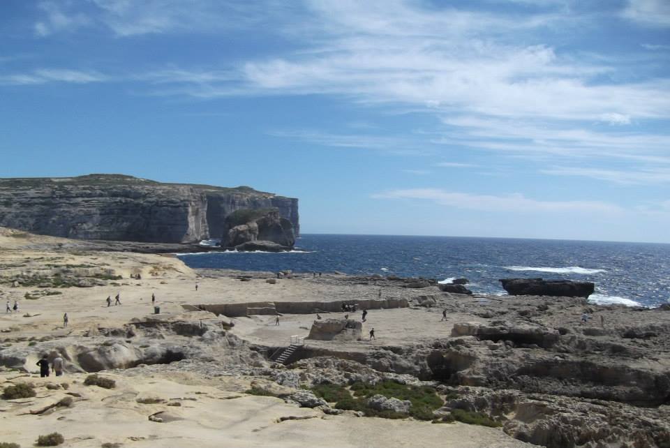 Gozo coastal view — Two for the Row'd