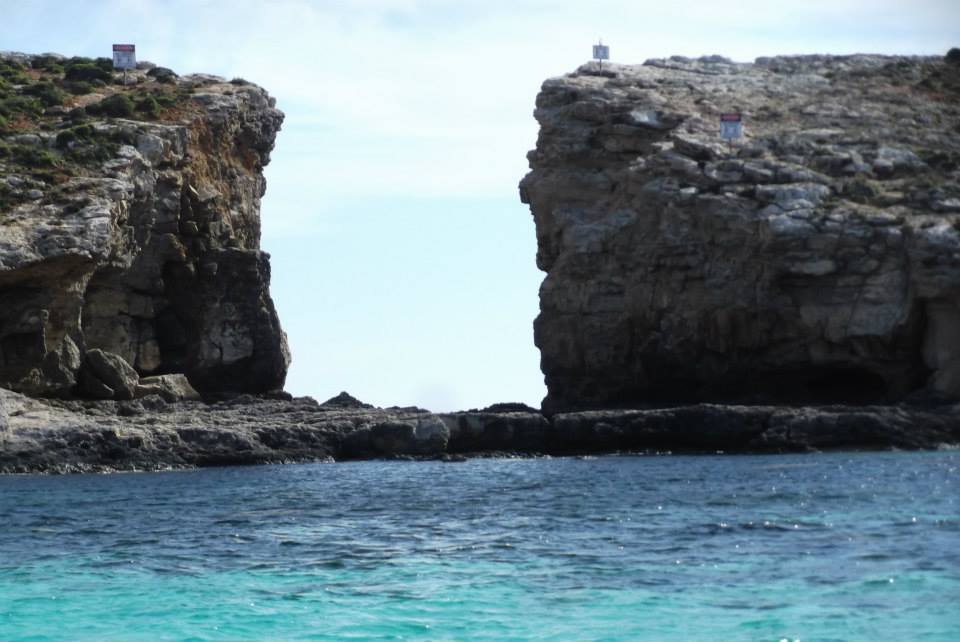 Gozo sea caves — Two for the Row'd
