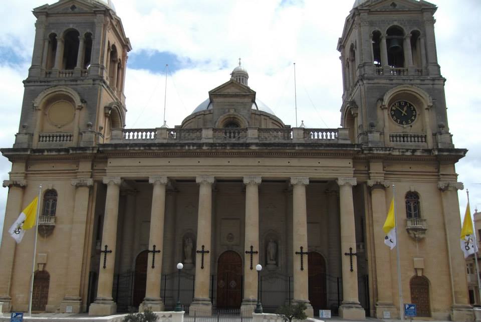 Malta church cathedral — Two for the Row'd