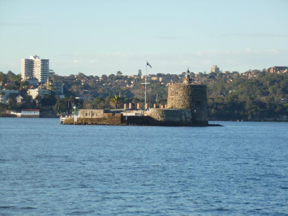 Sydney harbour — Two for the Row'd