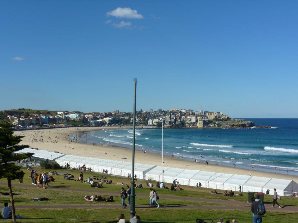 Sydney beach — Two for the Row'd