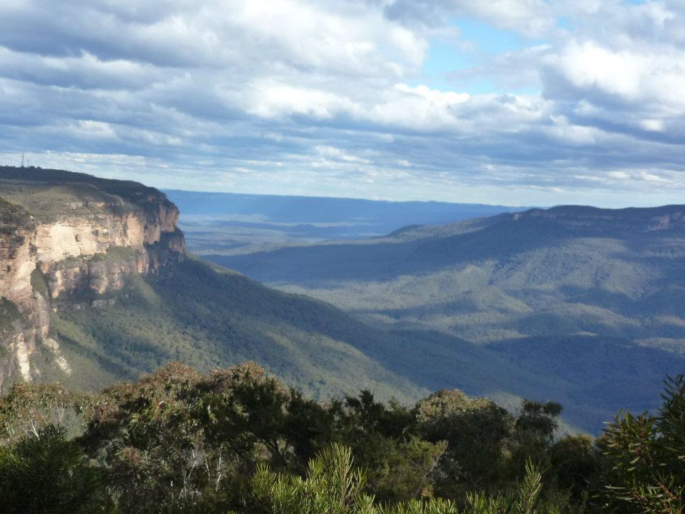 Australian landscape — Two for the Row'd