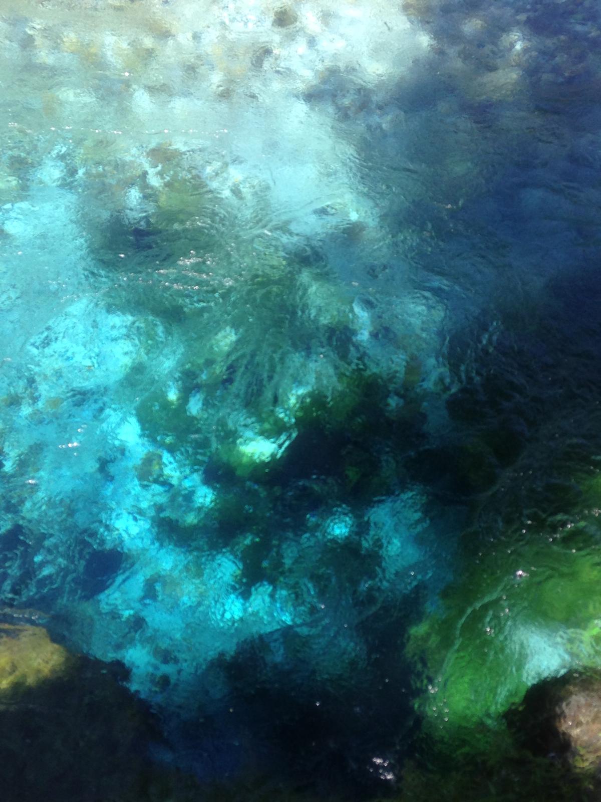 Blue Eye spring Albania — Two for the Row'd