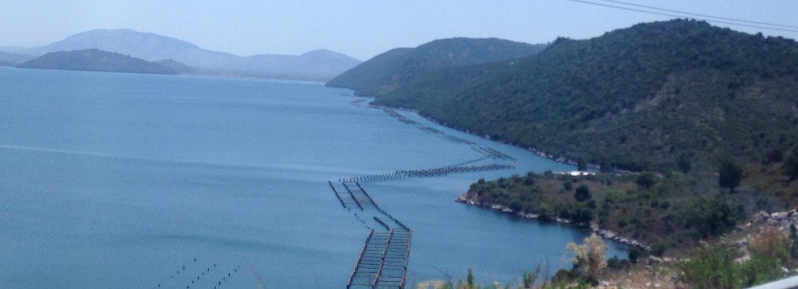 Saranda bay view Albania — Two for the Row'd