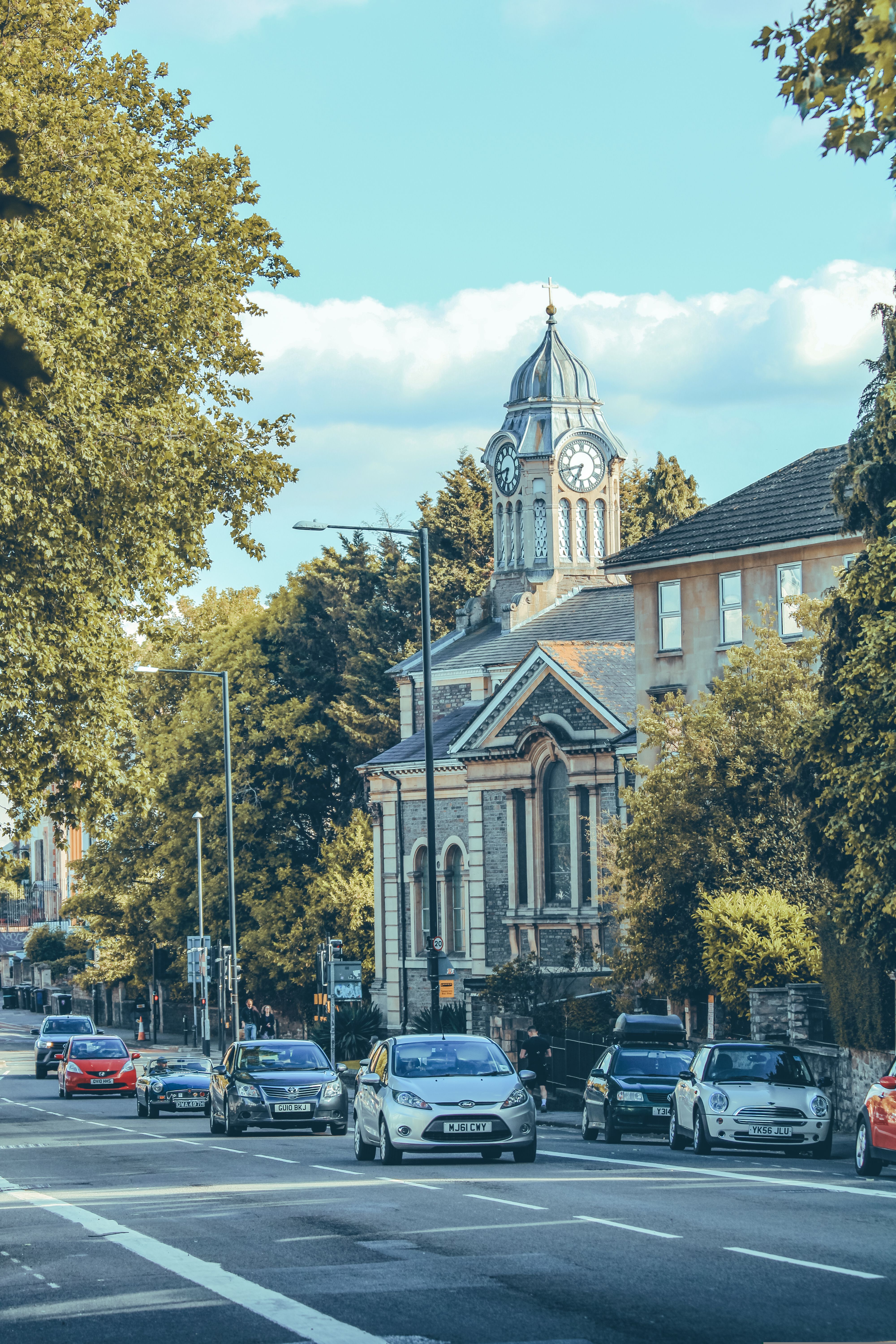 Bristol street scene — Two for the Row'd