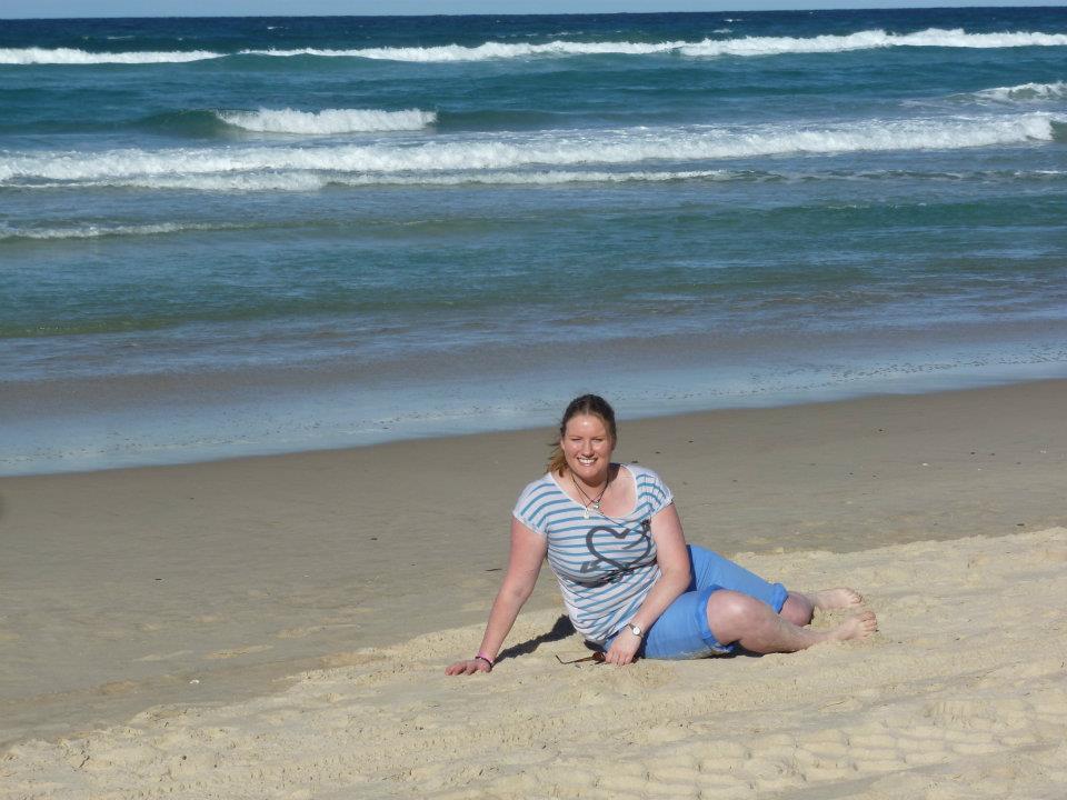 Byron Bay beach during our East Coast Australia trip