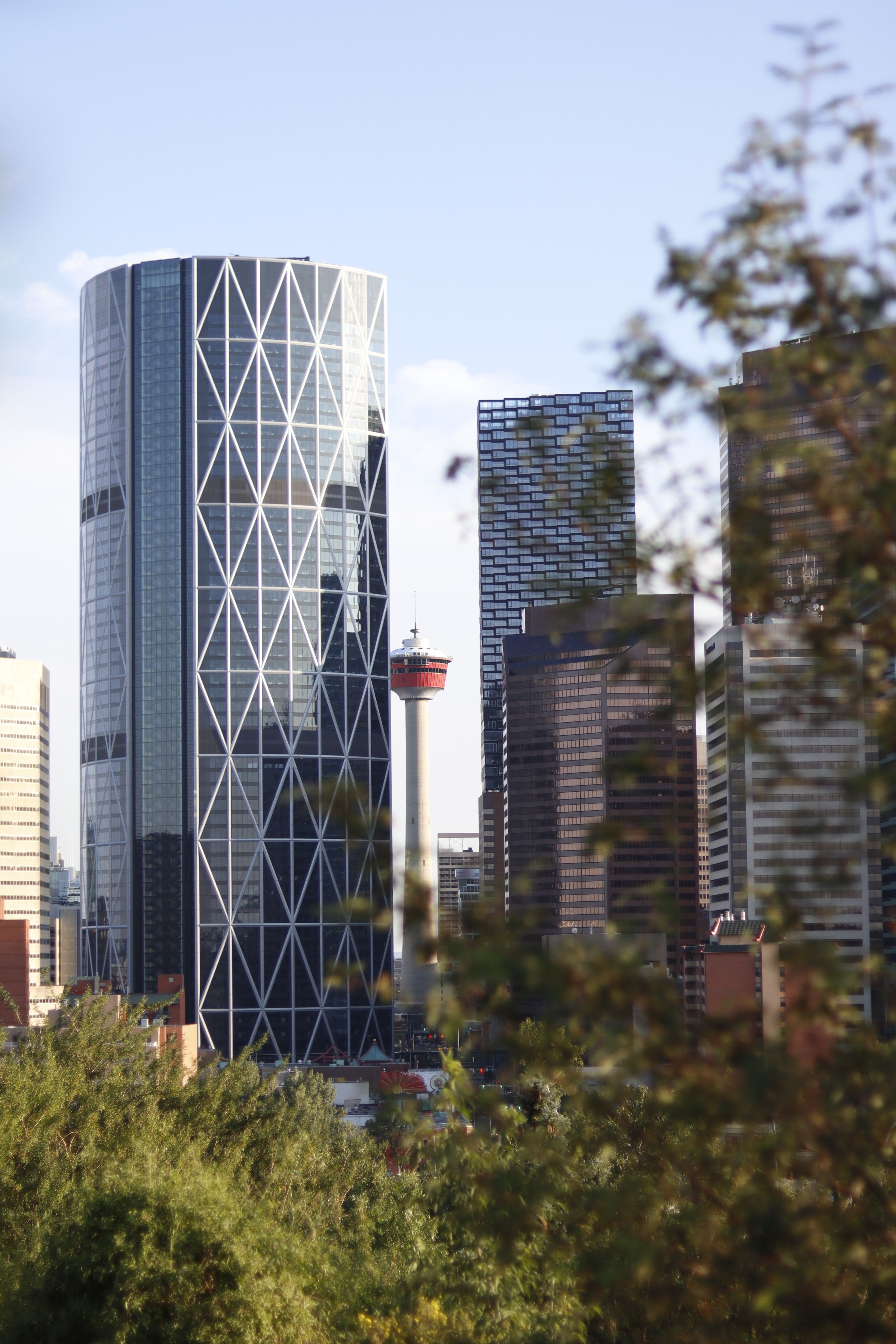 Calgary skyline — Two for the Row'd