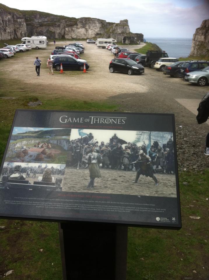 Causeway Coast landscape and cliffs — Two for the Row'd