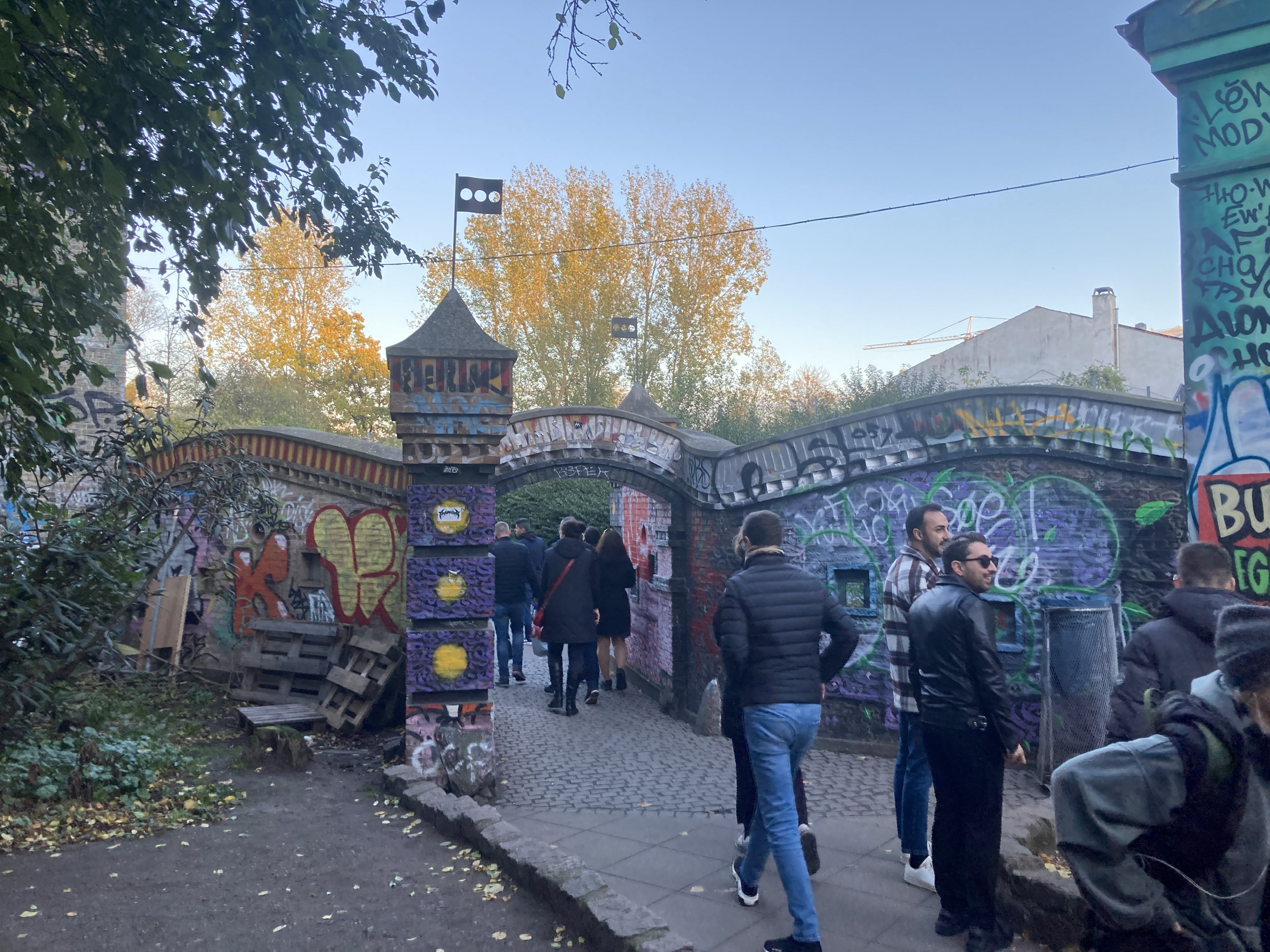 Copenhagen street market — Two for the Row'd