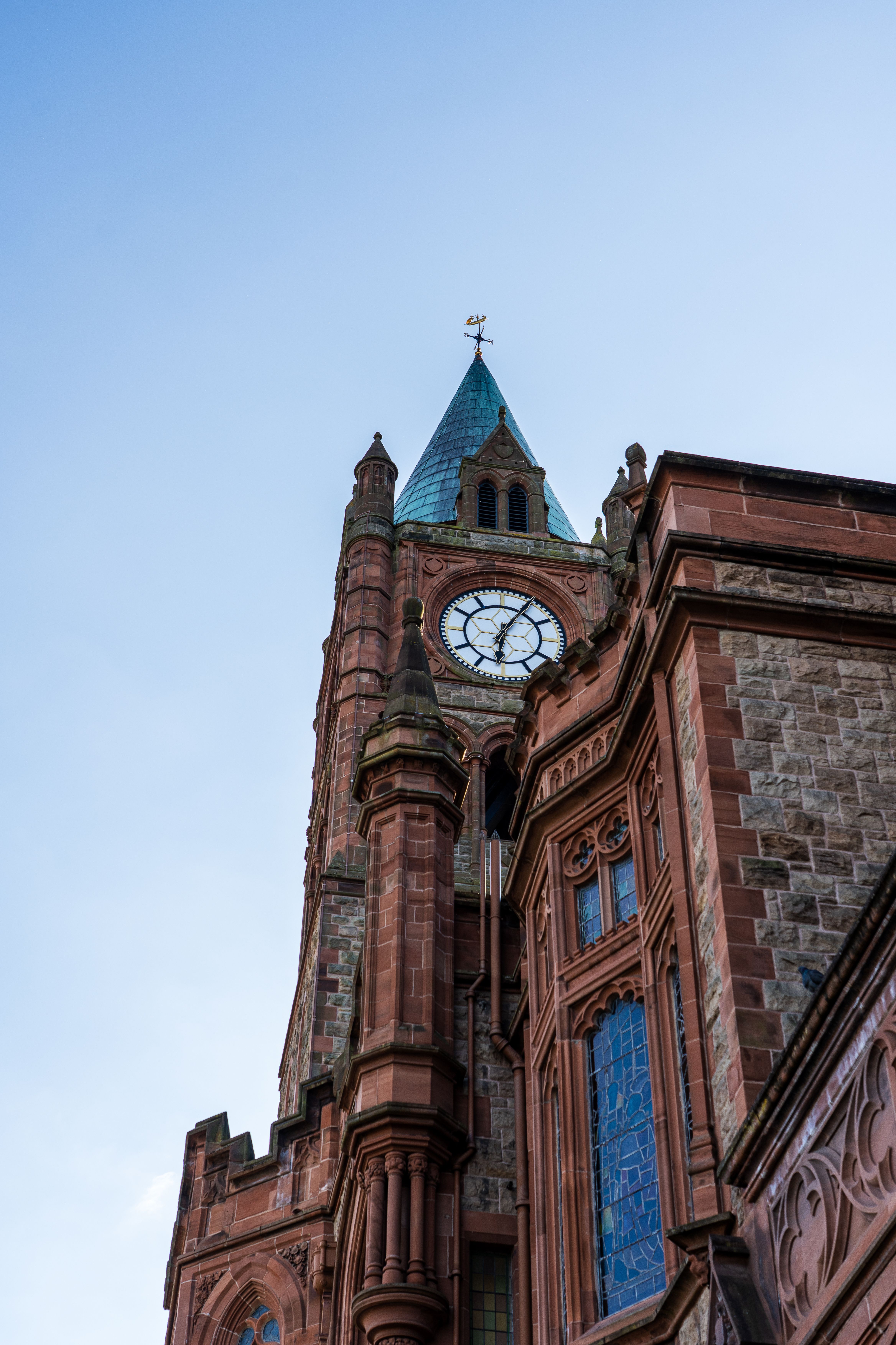 Historic architecture in Derry — Two for the Row'd