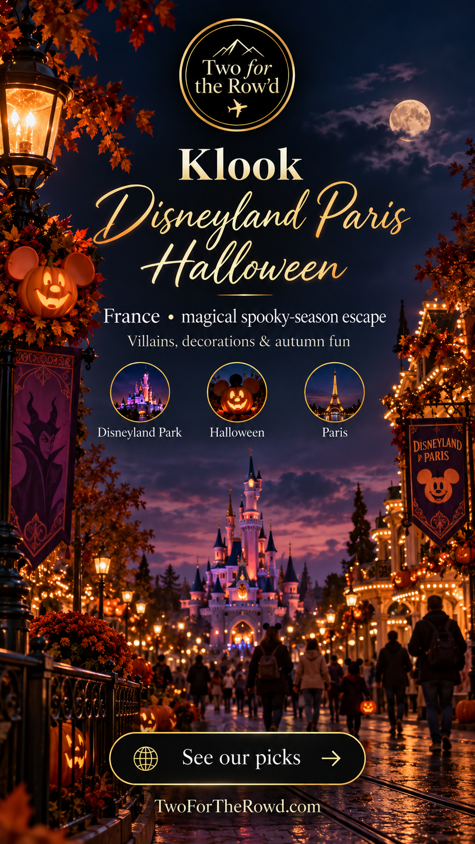 Klook Disneyland Paris Halloween