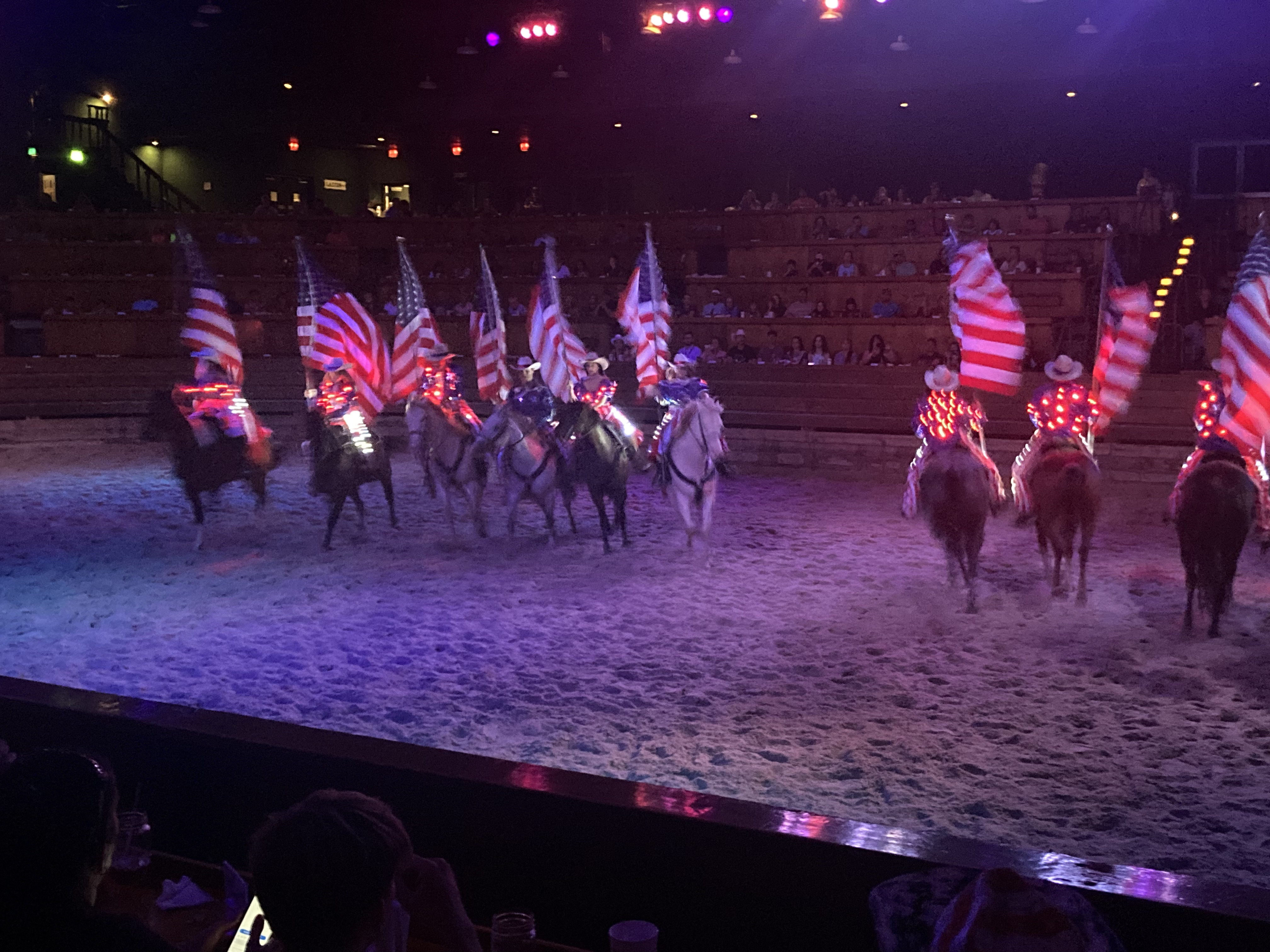 Our Dolly Parton's Stampede experience in Pigeon Forge