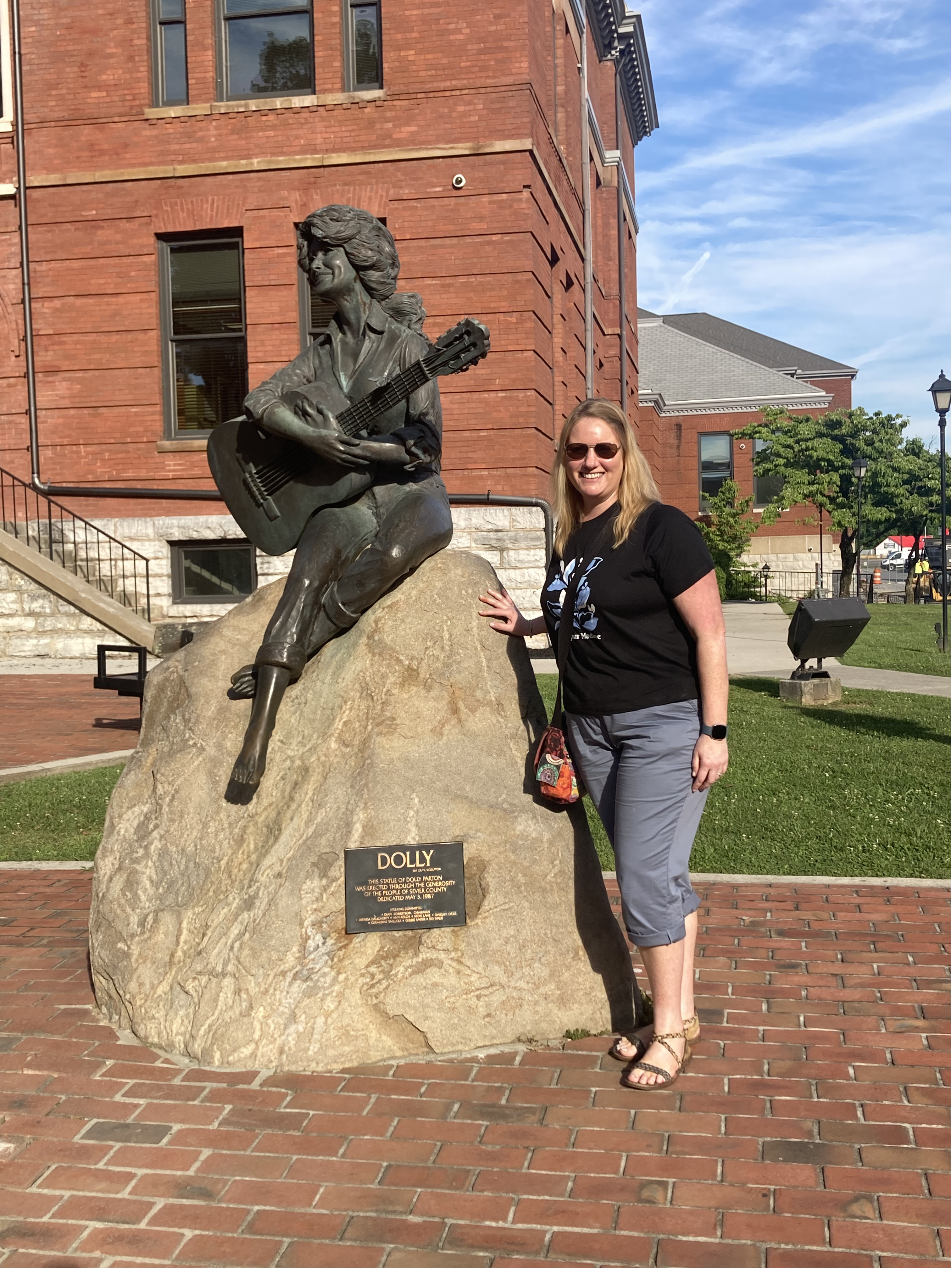 Dolly Parton attraction during our Tennessee visit