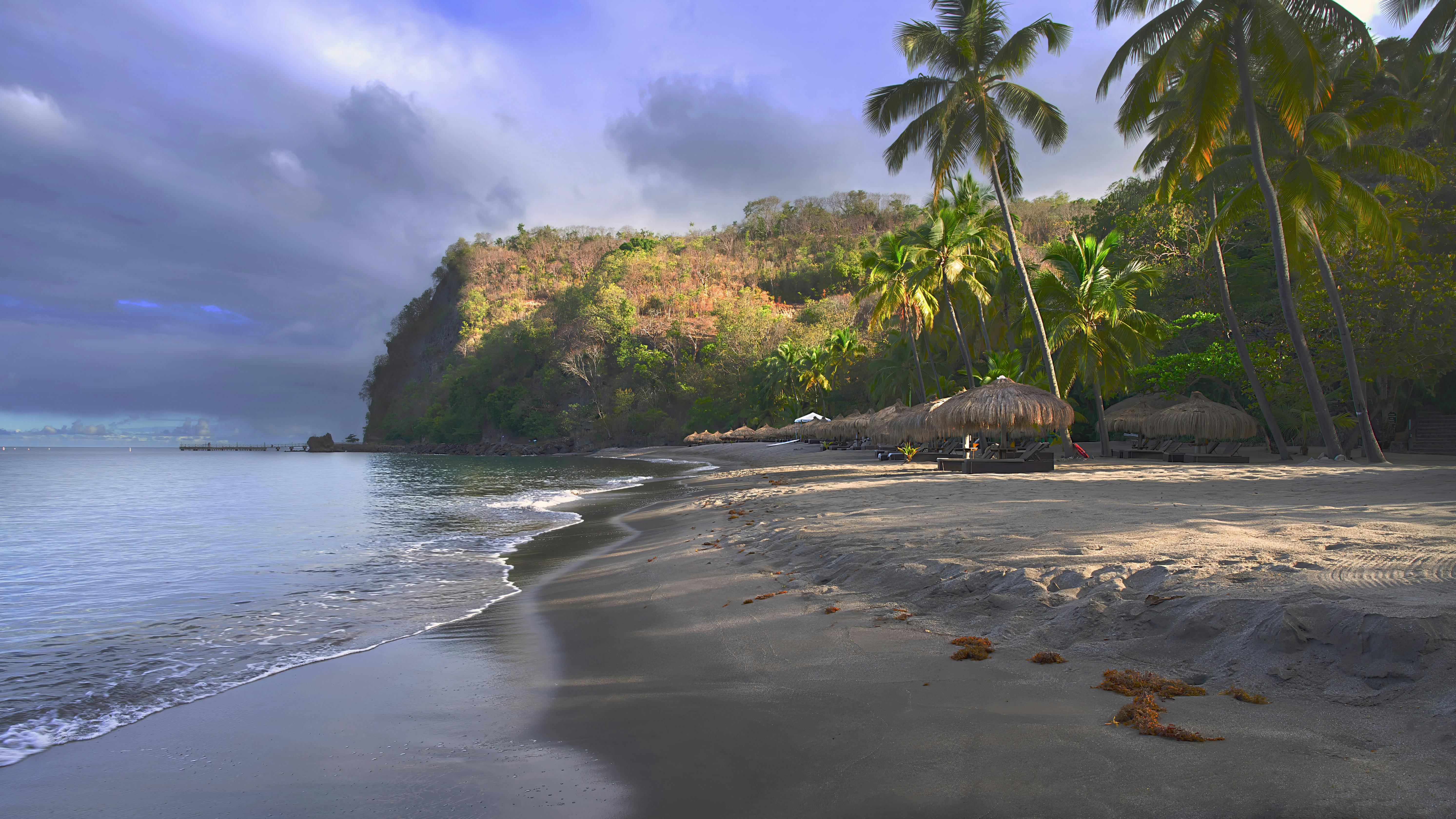 Dominica coastal and mountain scenery — Two for the Row'd