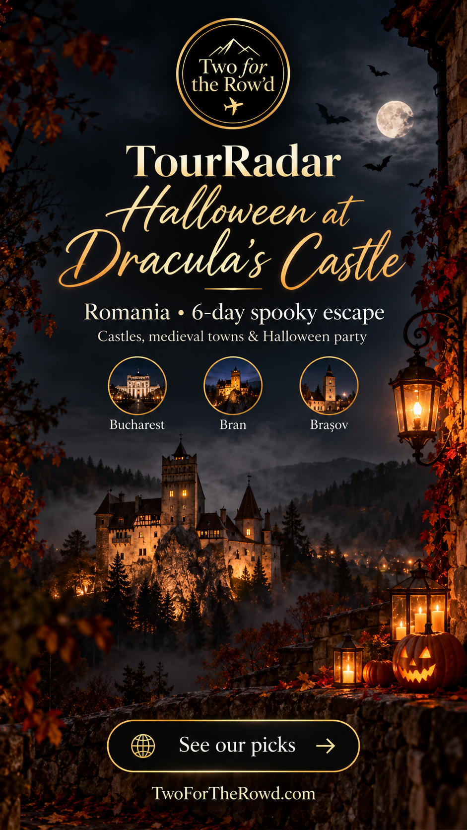 TourRadar Halloween at Dracula’s Castle in Romania
