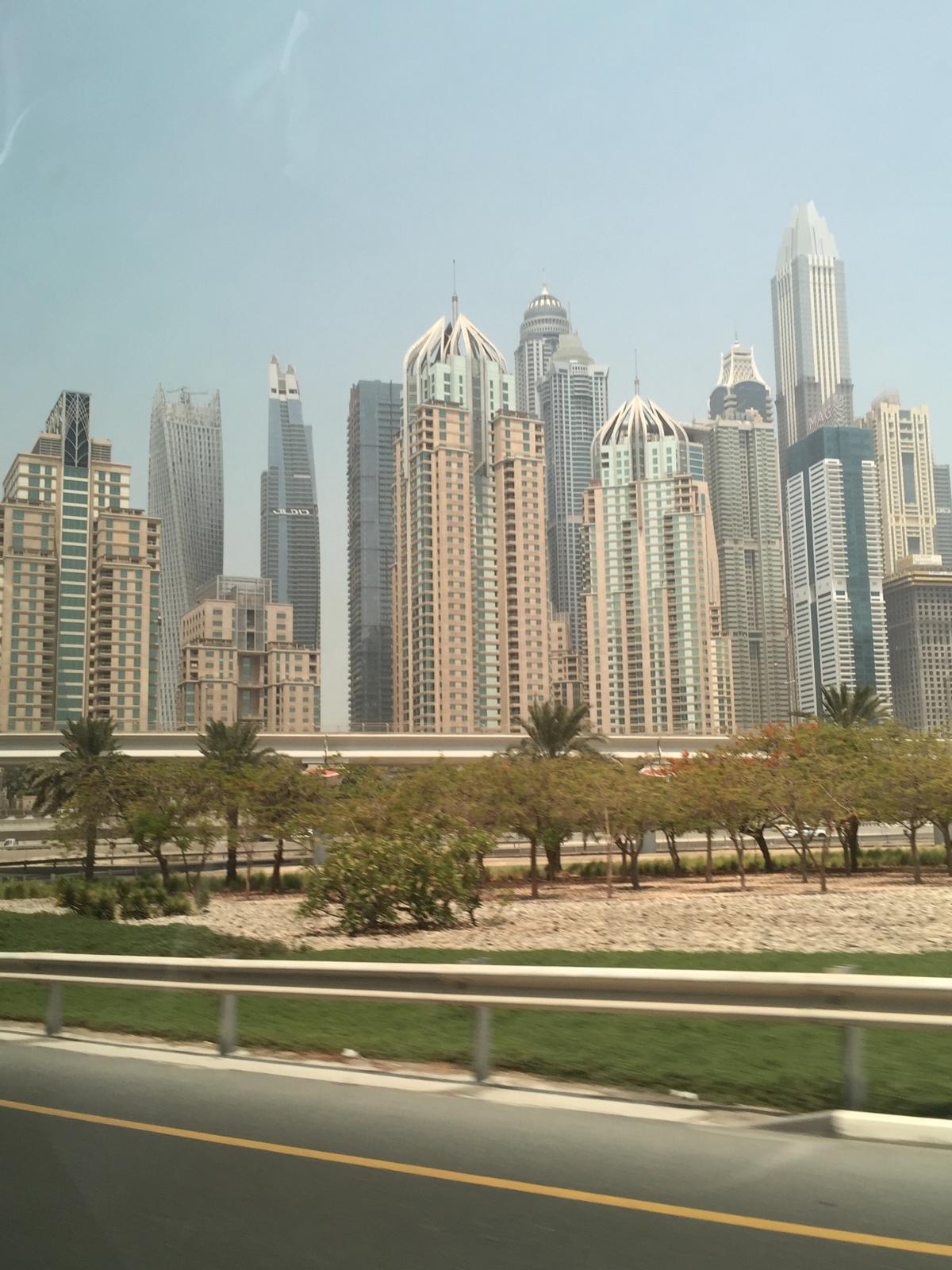 Dubai skyline — Two for the Row'd