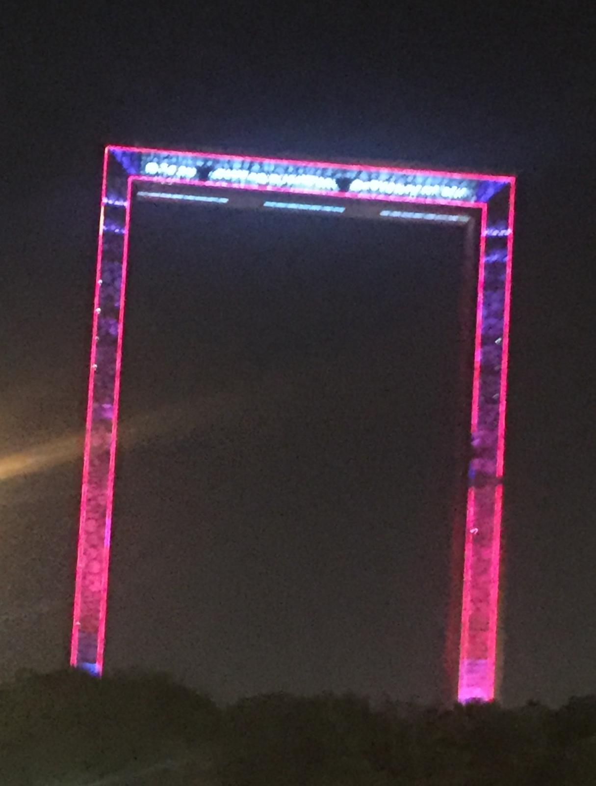 Dubai lights — Two for the Row'd