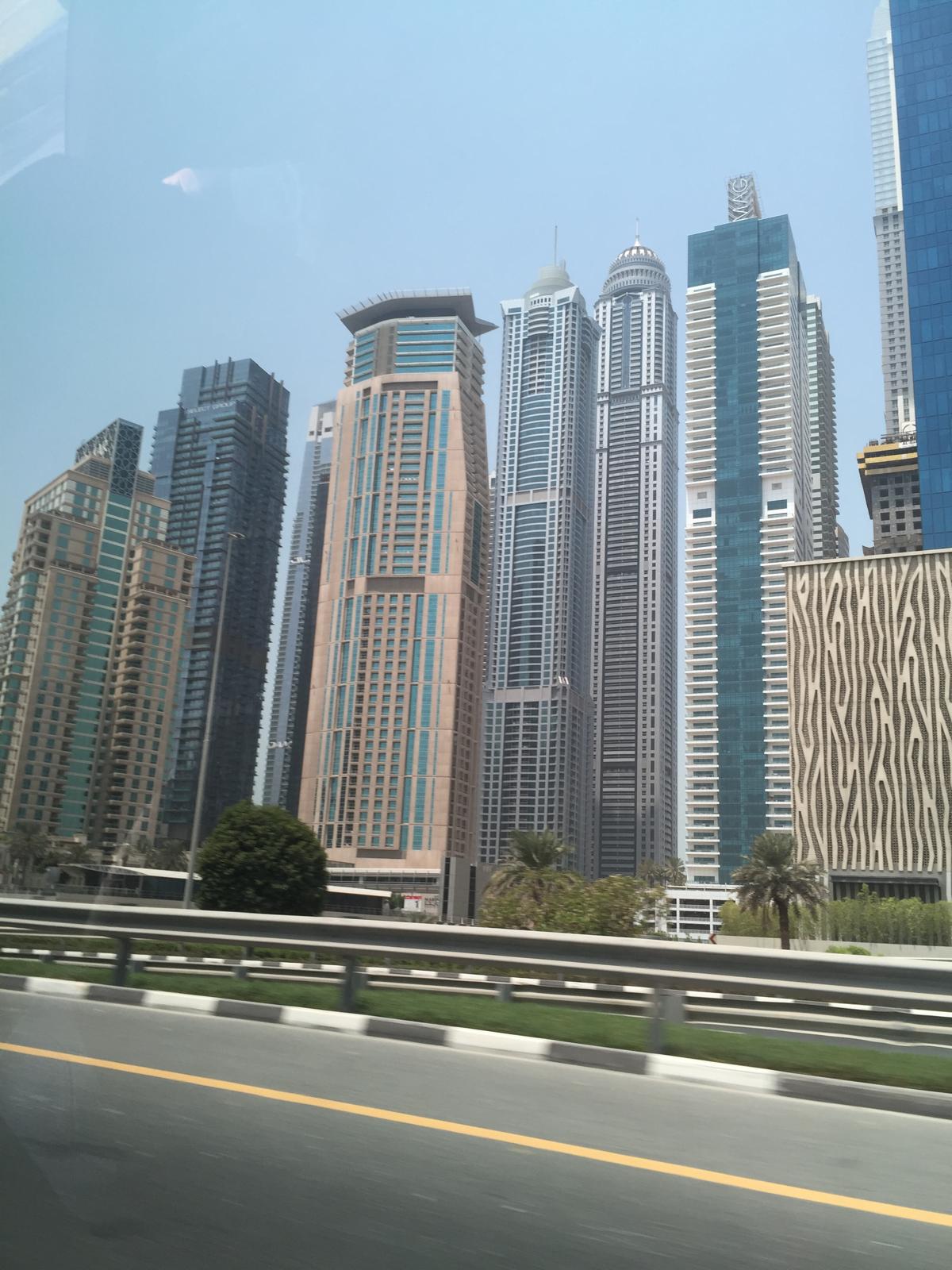 Dubai skyscrapers — Two for the Row'd