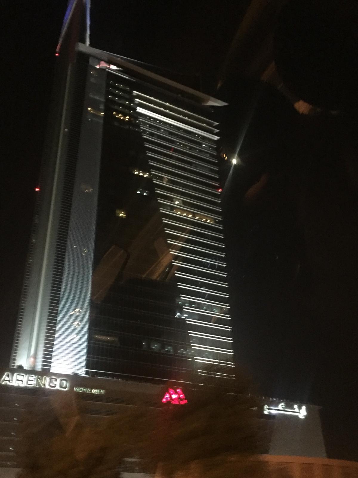 Dubai at night — Two for the Row'd