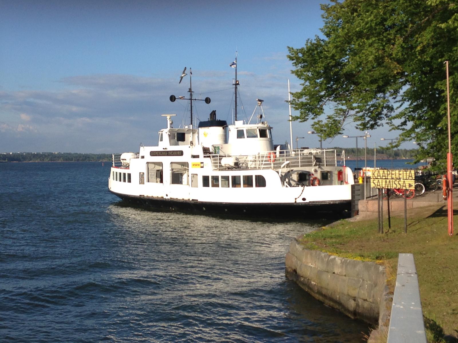 Helsinki ferry — Two for the Row'd
