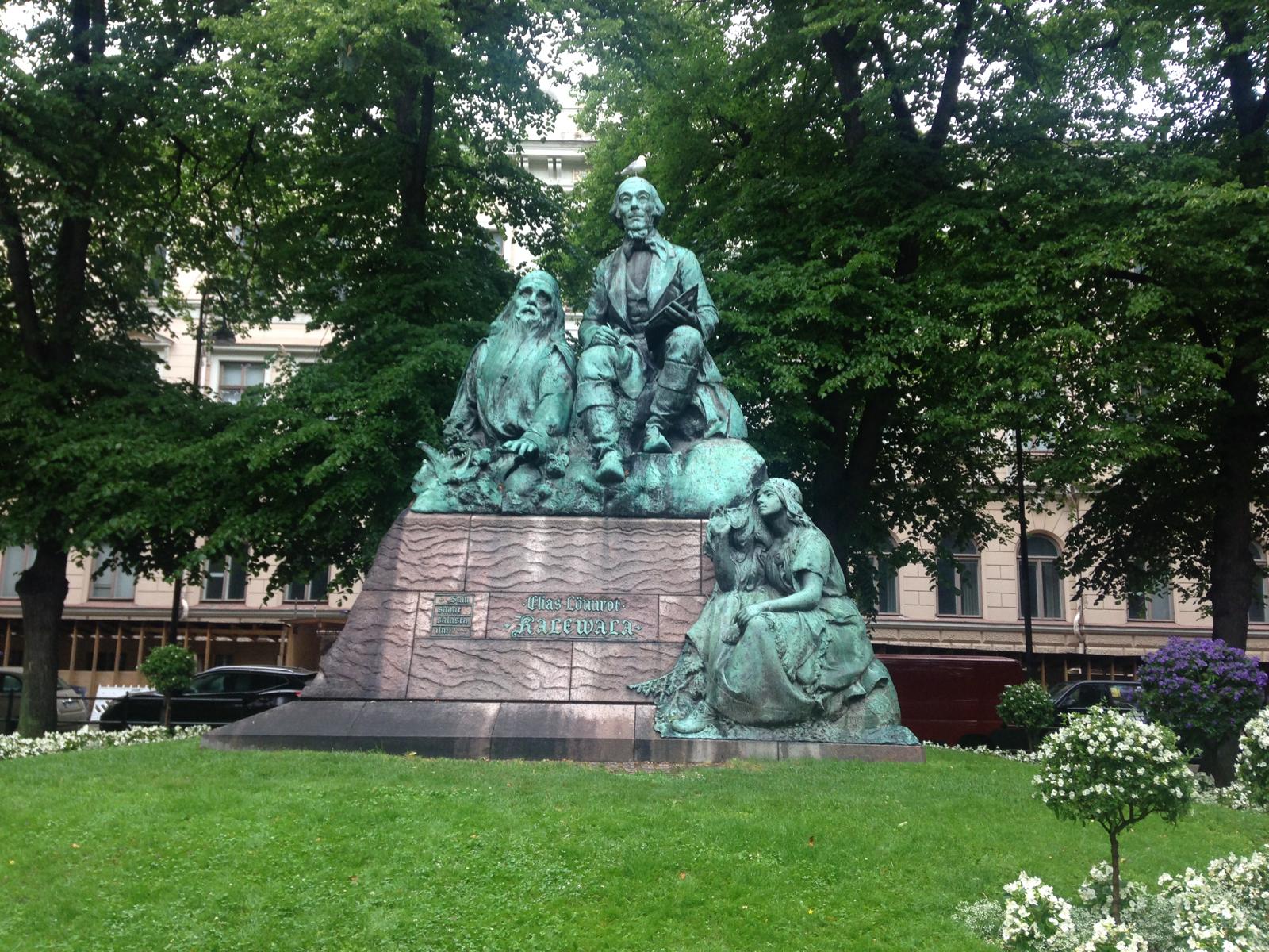 Helsinki monument — Two for the Row'd