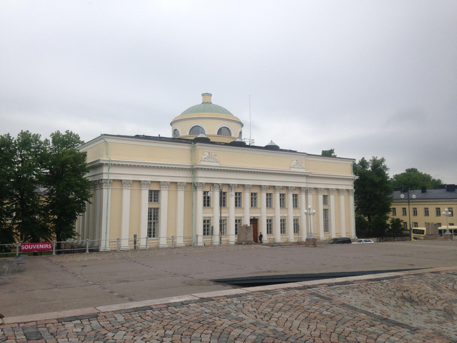 Helsinki building — Two for the Row'd
