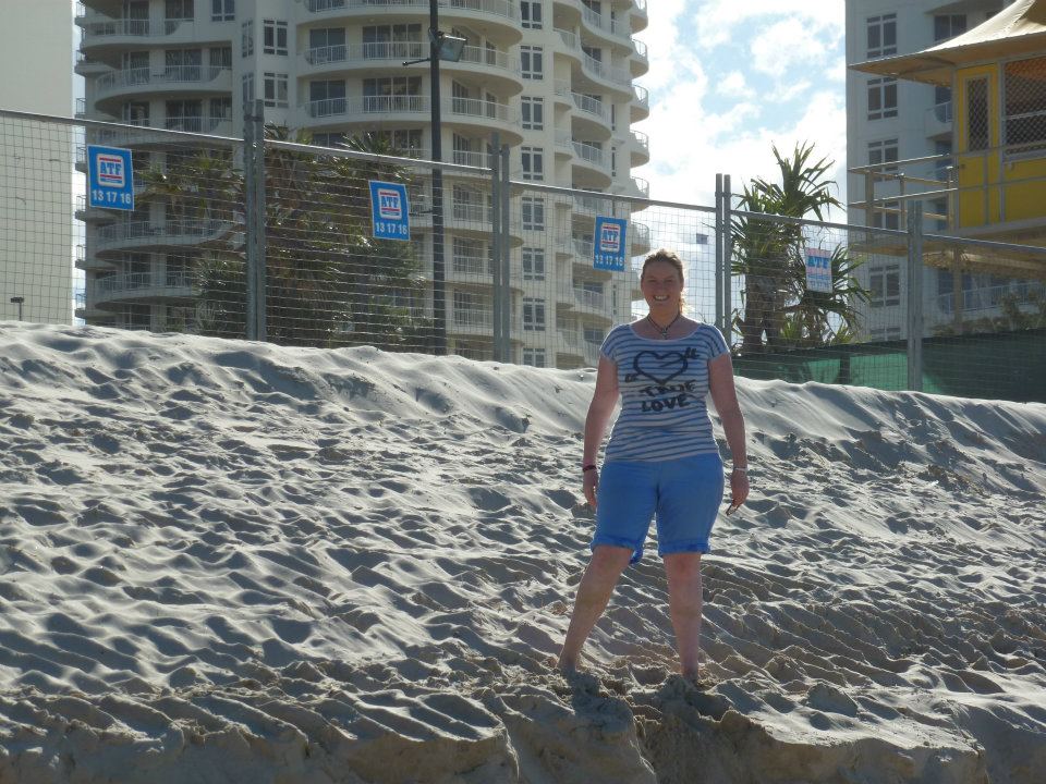 Gold Coast skyline across the water in Queensland
