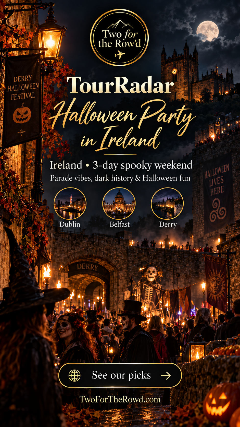 TourRadar Halloween Party in Ireland