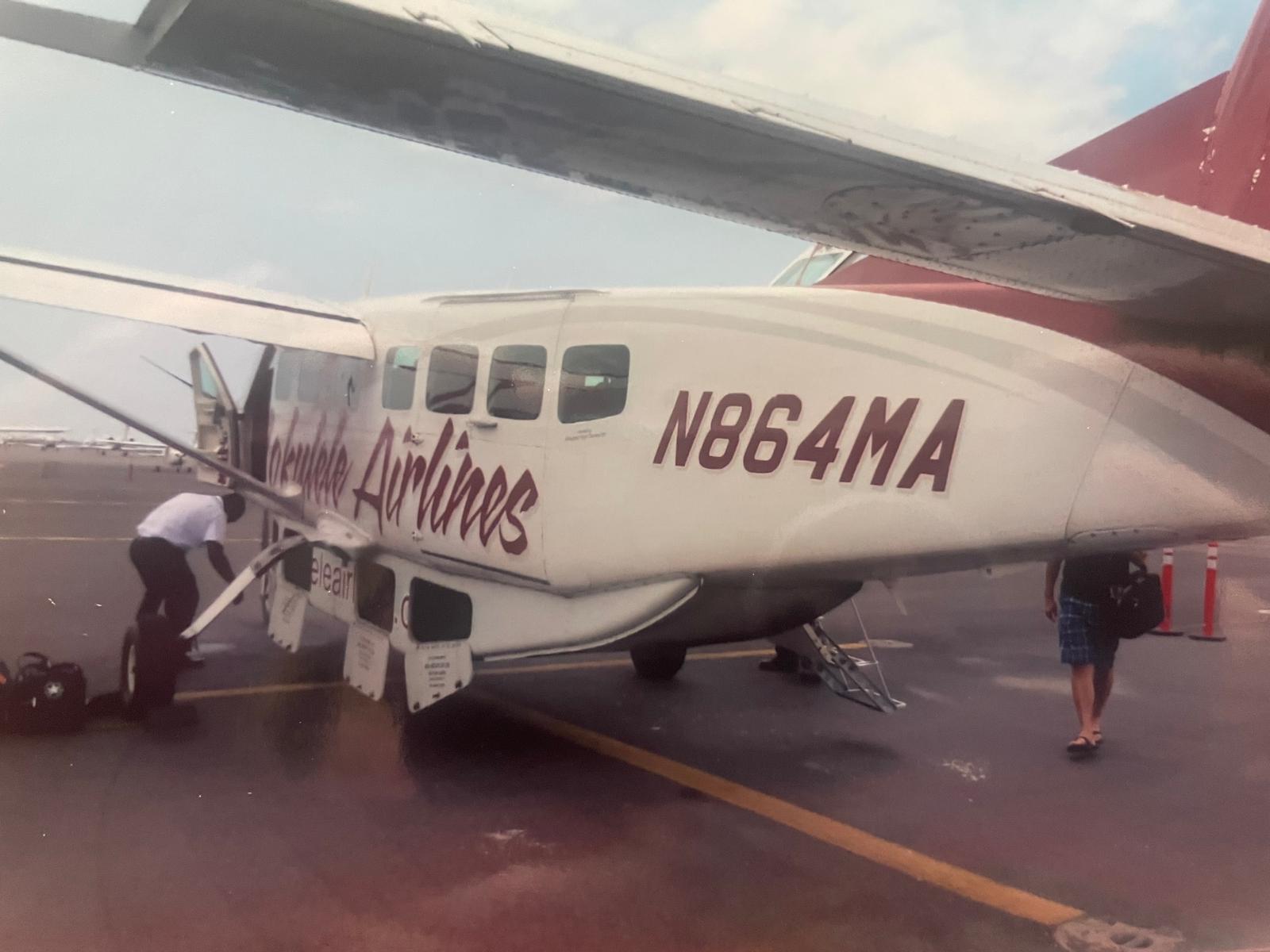 Inter-island flight Hawaii — Two for the Row'd