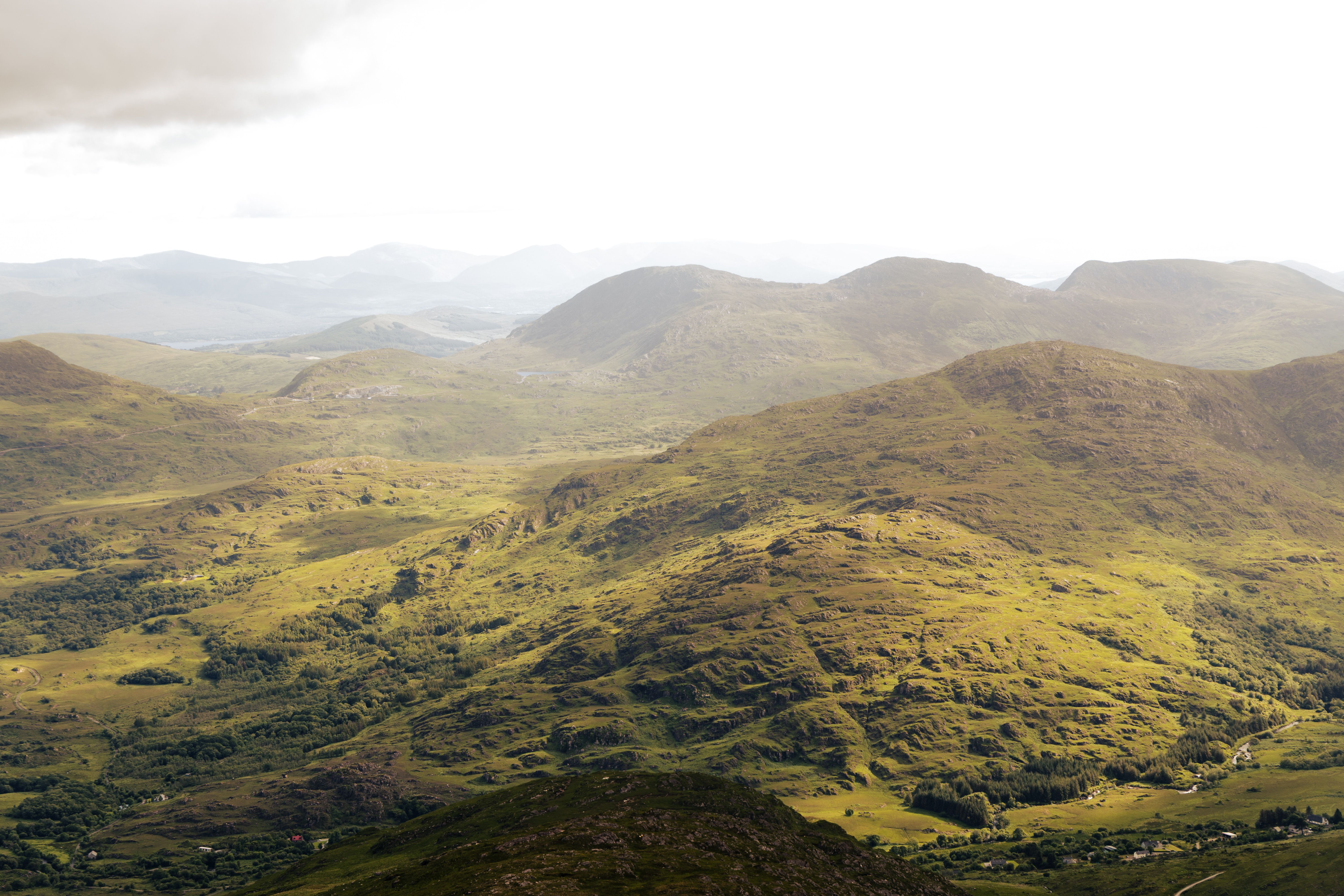 Mountain scenery during our travels around Ireland