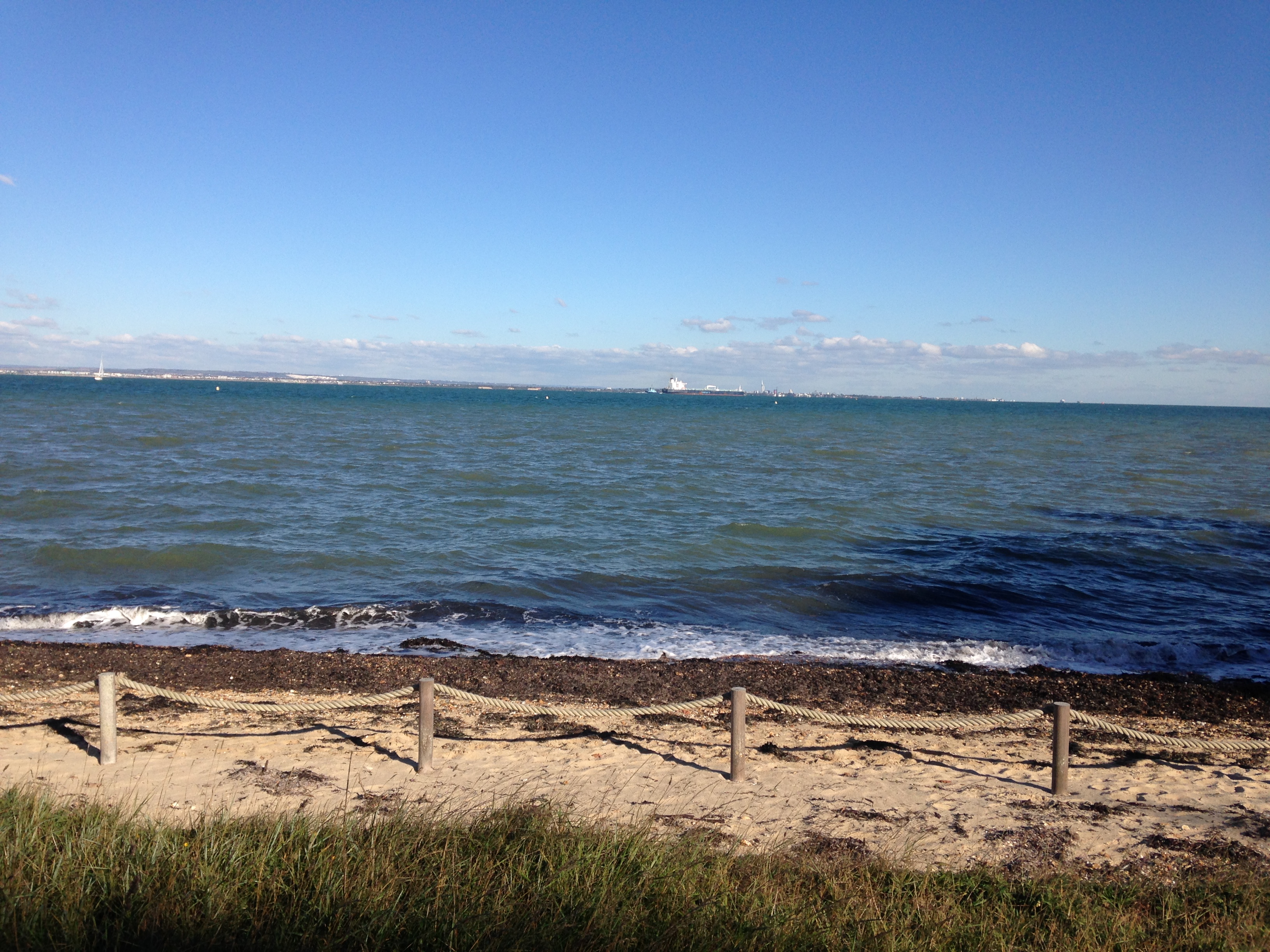 Isle of Wight coastal scenery — Two for the Row'd