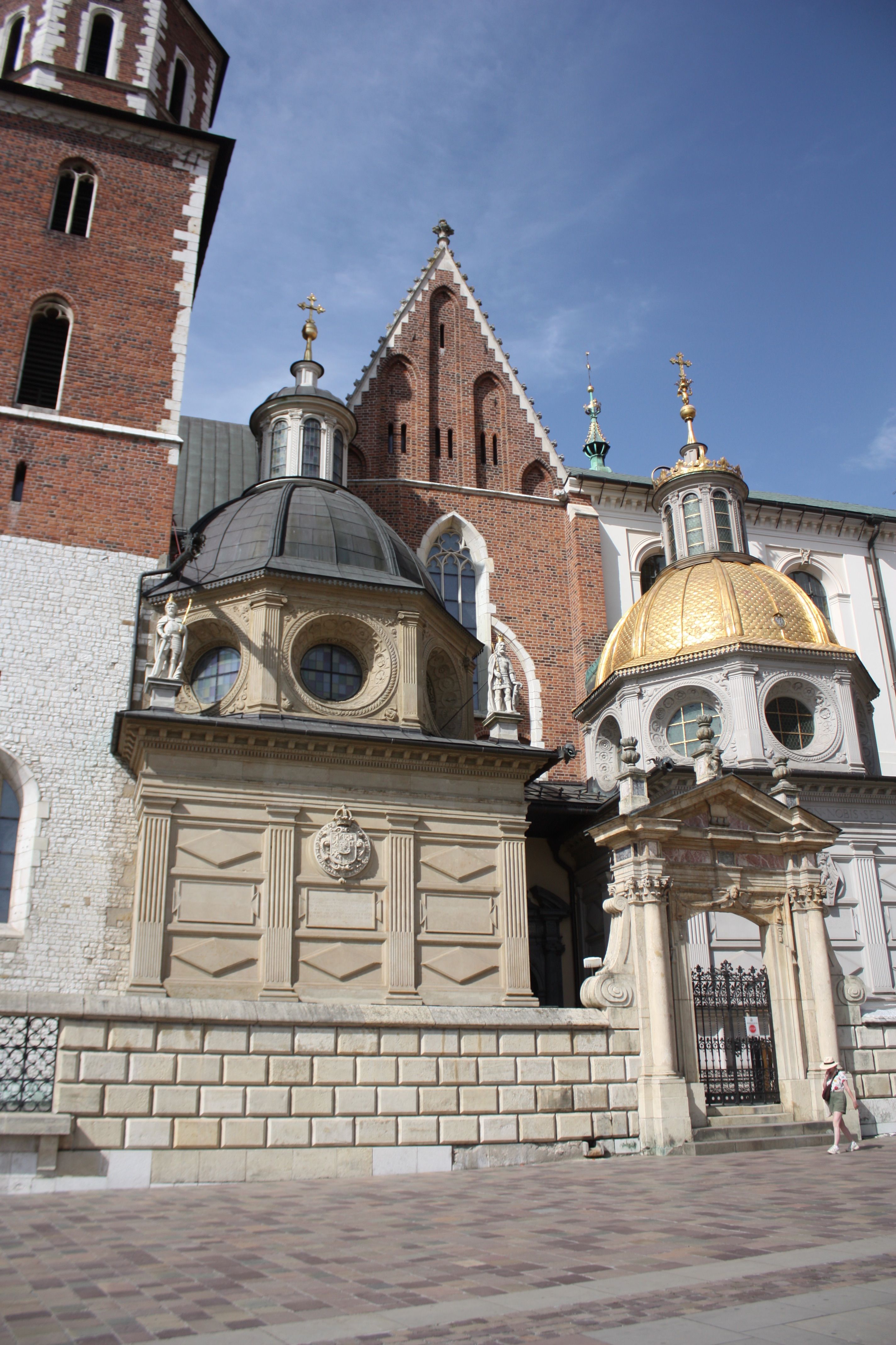 Historic church seen during our Kraków trip