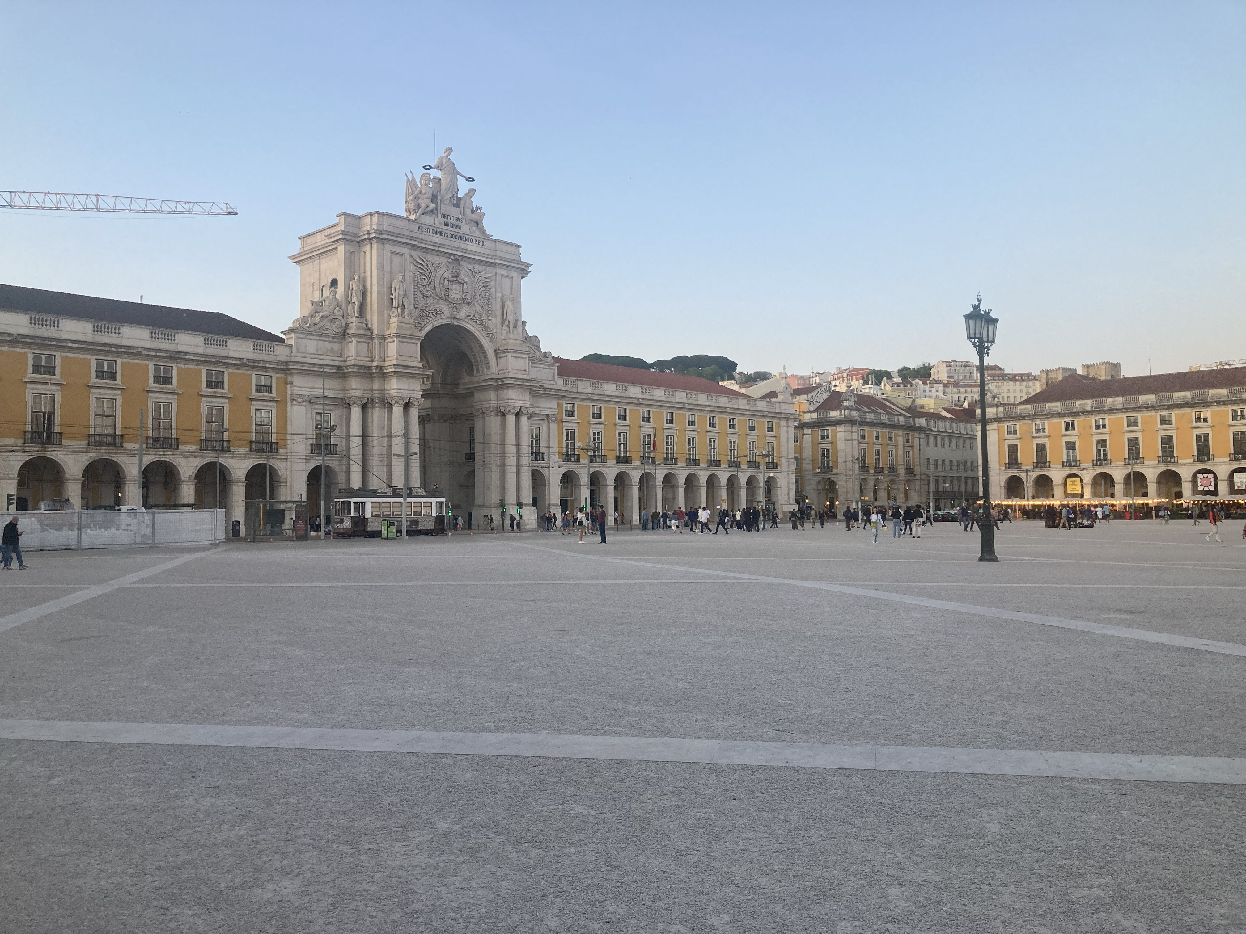 Praça do Comércio Lisbon — Two for the Row'd