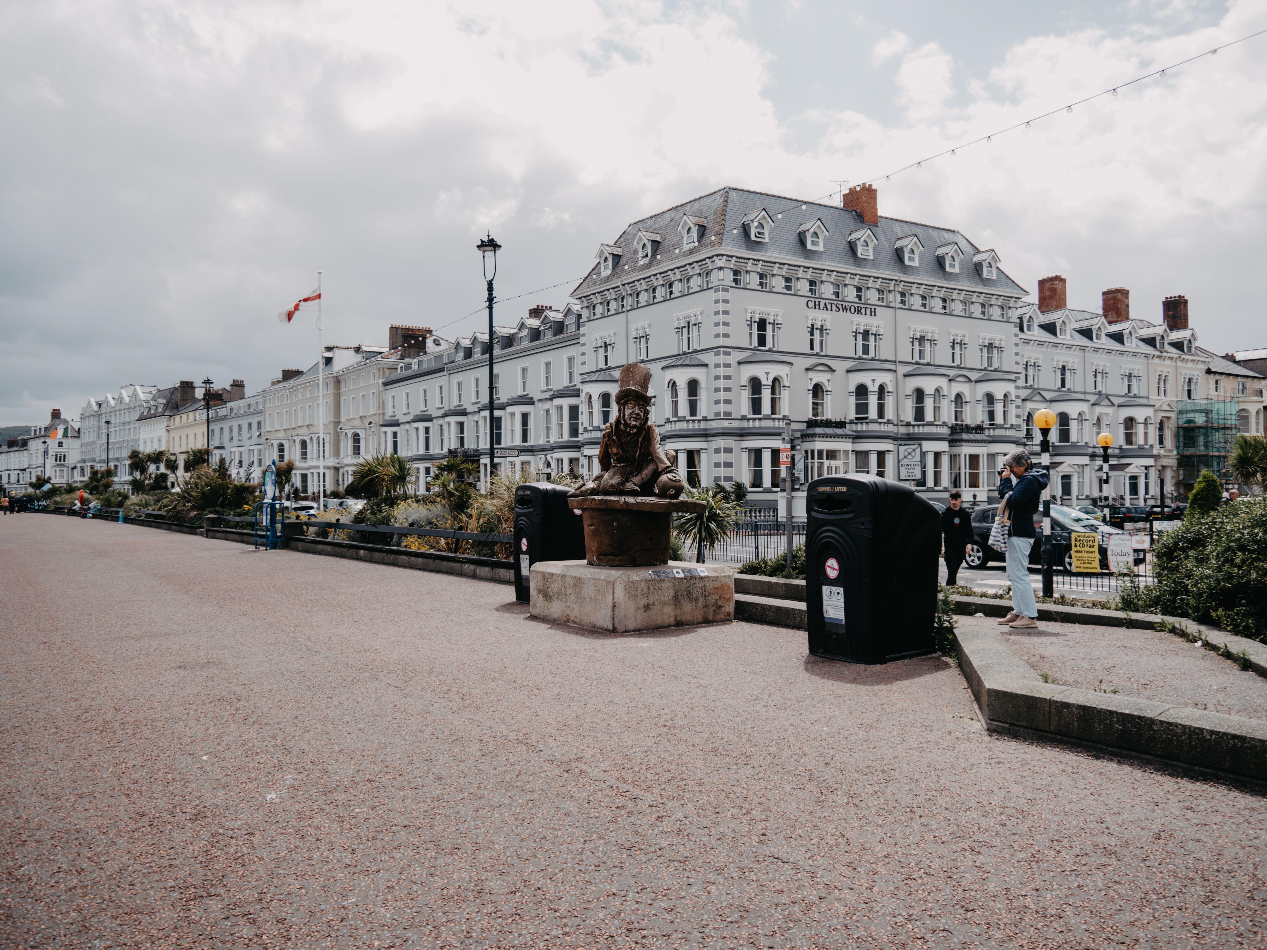 Llandudno Victorian architecture and seafront — Two for the Row'd