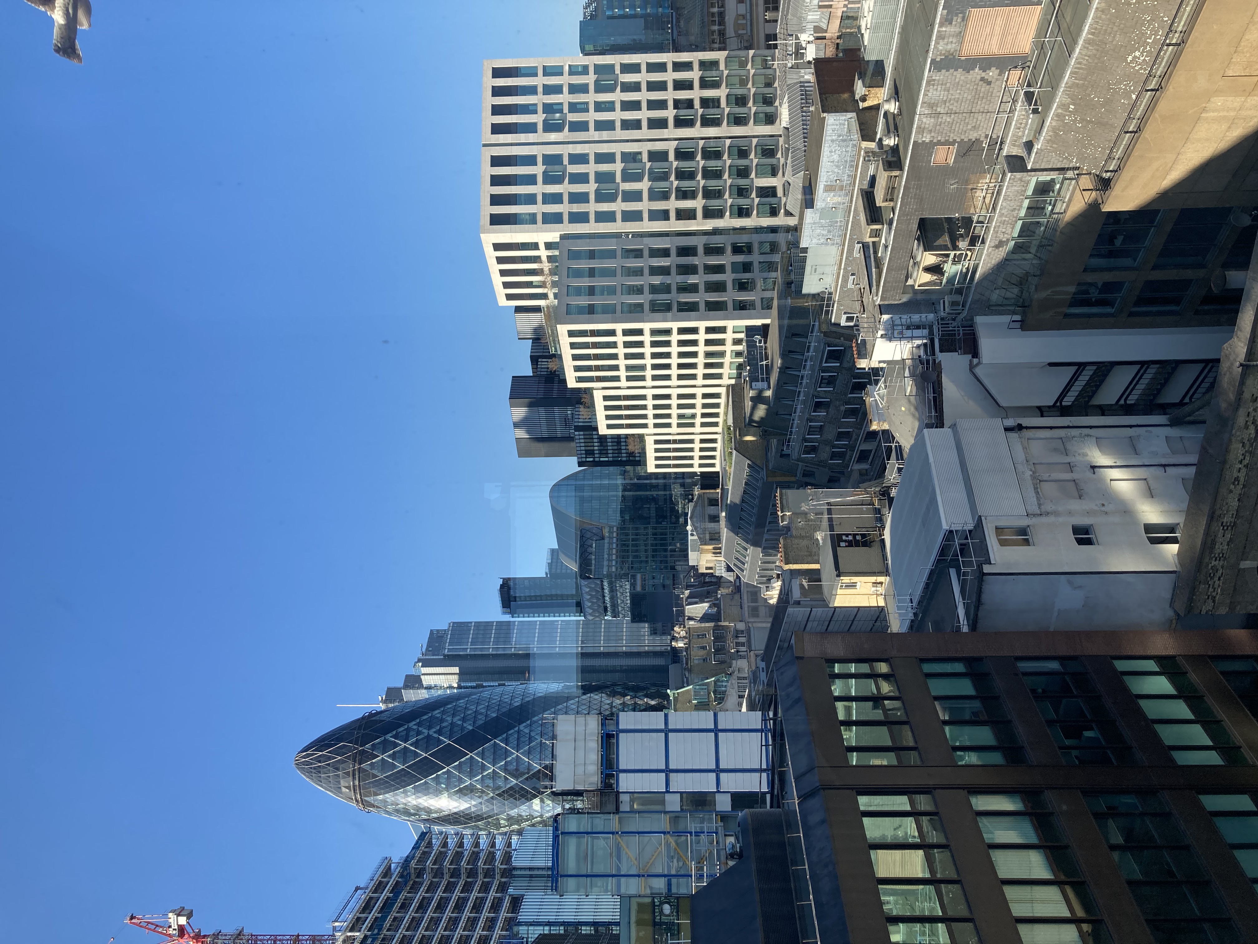 London skyline — Two for the Row'd
