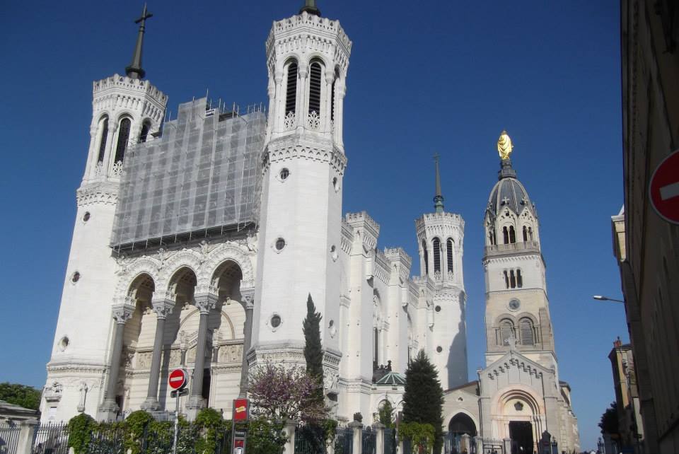 Basilica of Notre-Dame de Fourvière in Lyon