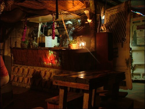 Local bar in Martinique — Two for the Row'd