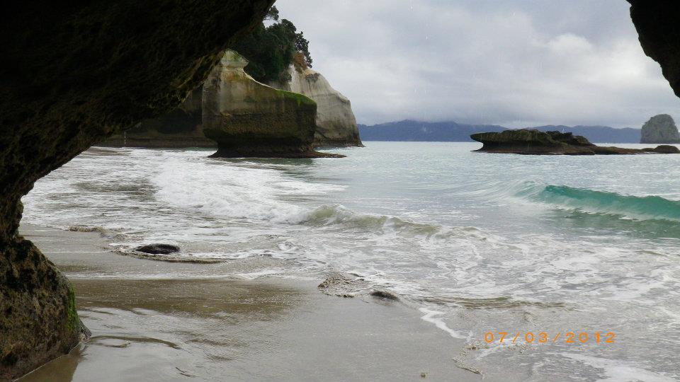 New Zealand scenery — Two for the Row'd
